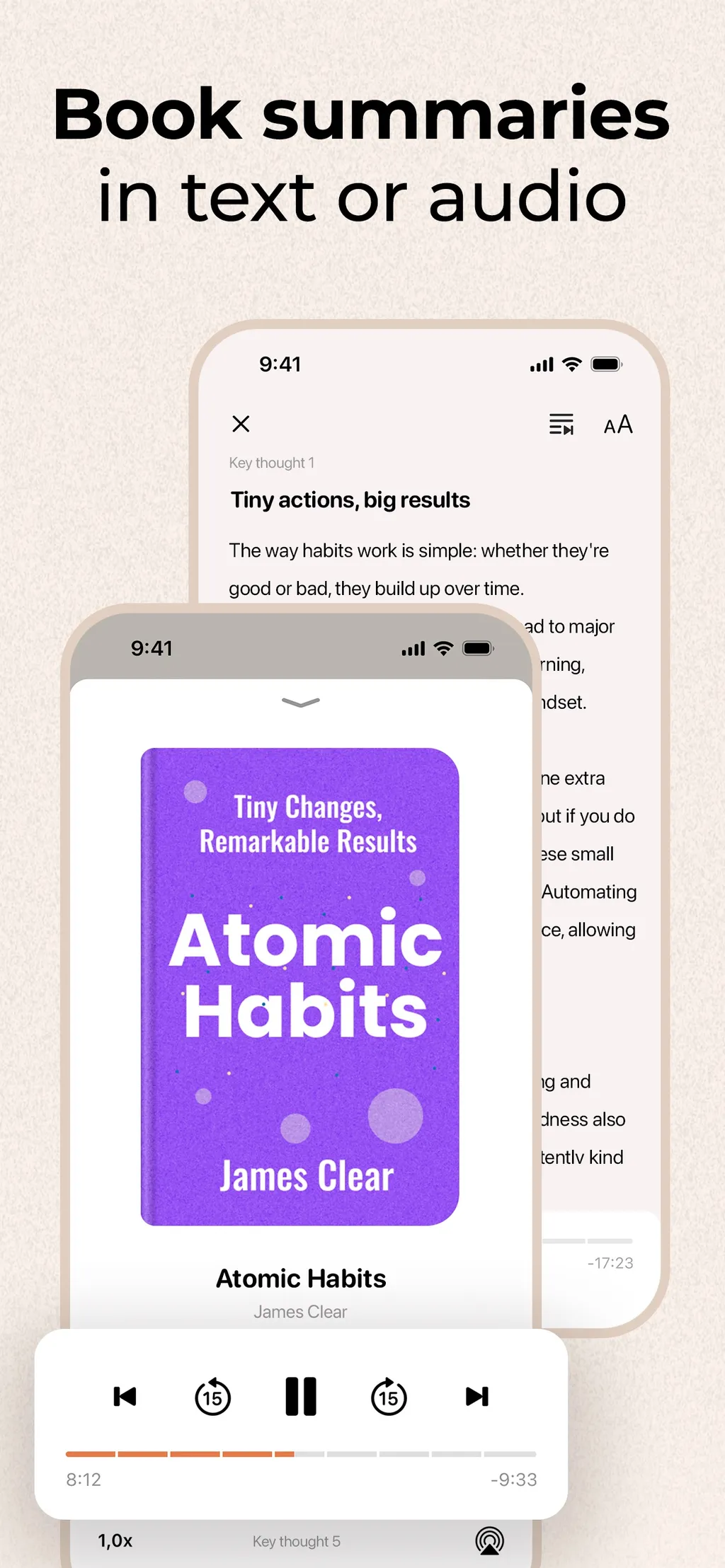 Milestone - Book Summaries screenshot 1