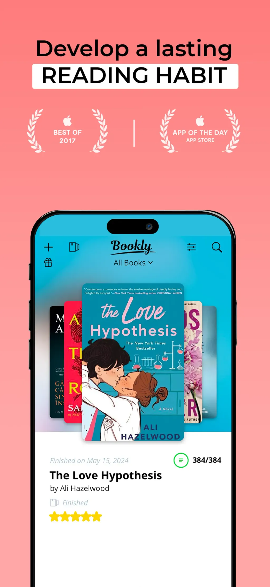 Bookly: Book Tracker screenshot 1