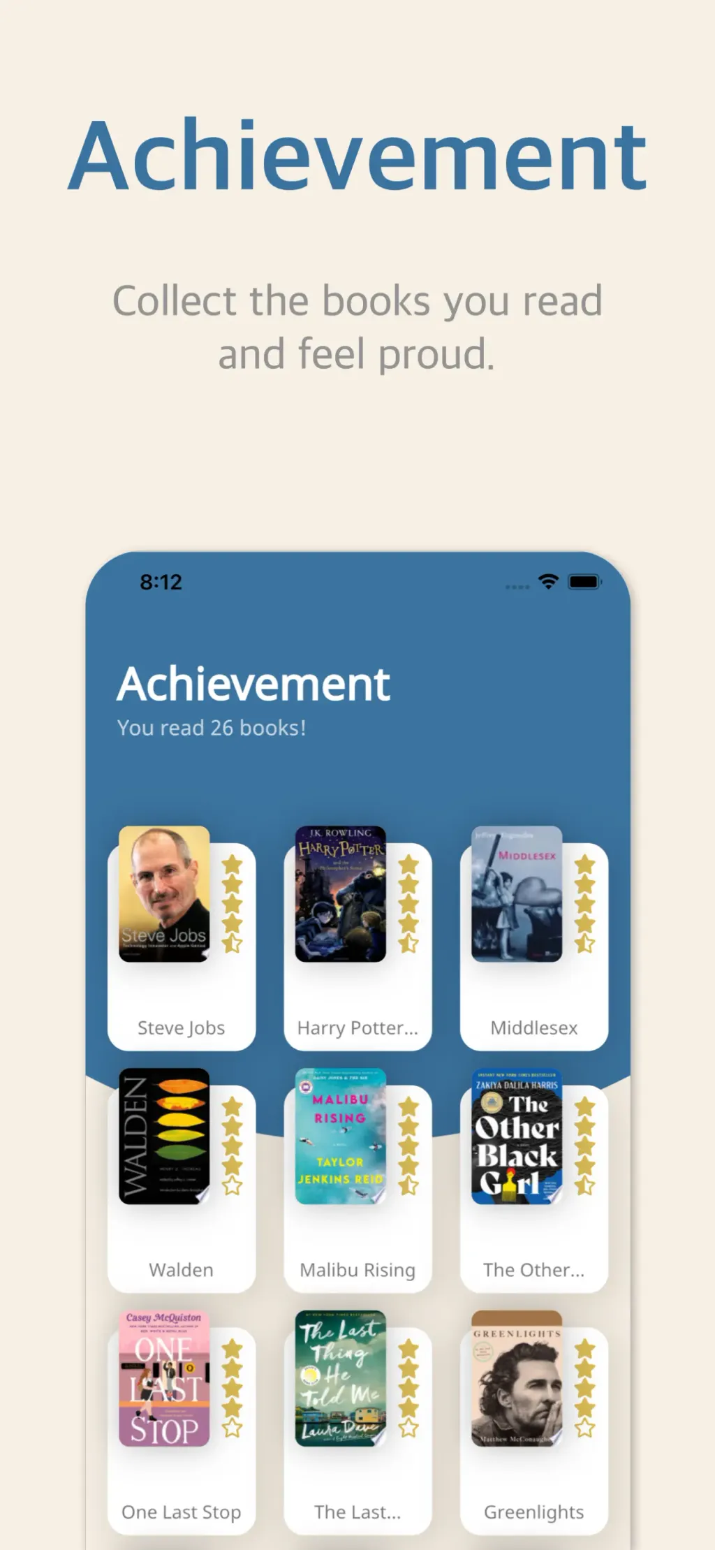 Bookmory - reading tracker App Store screenshot 8