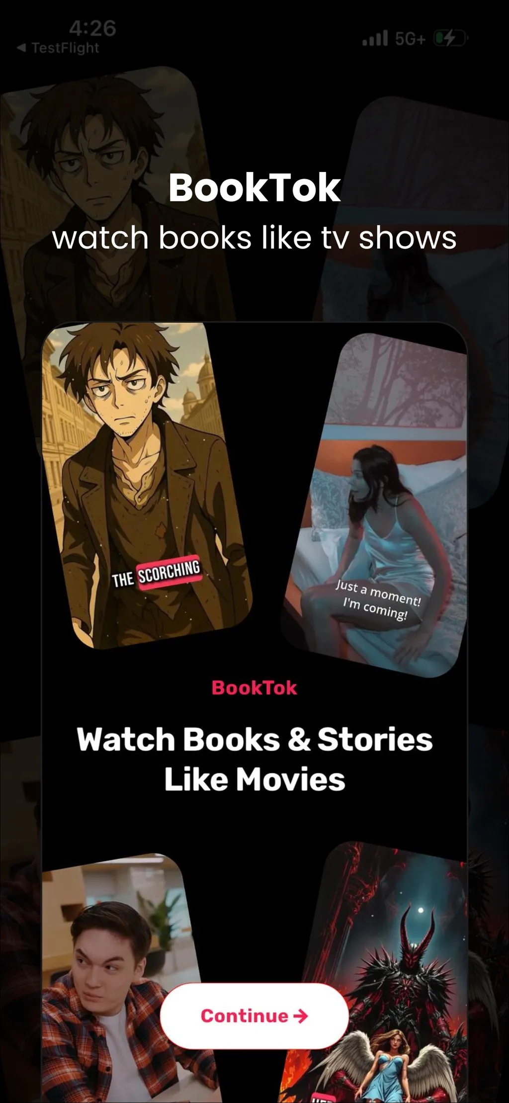 Booktok: Watch Books Explained App Store screenshot 1
