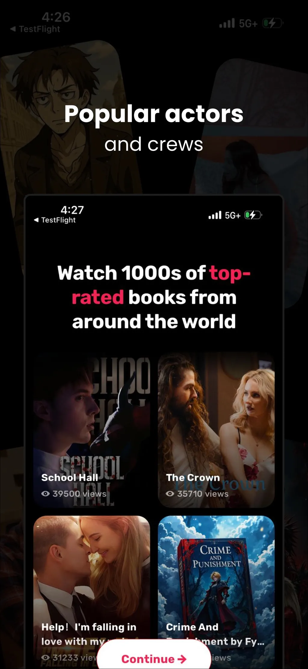 Booktok: Watch Books Explained App Store screenshot 3