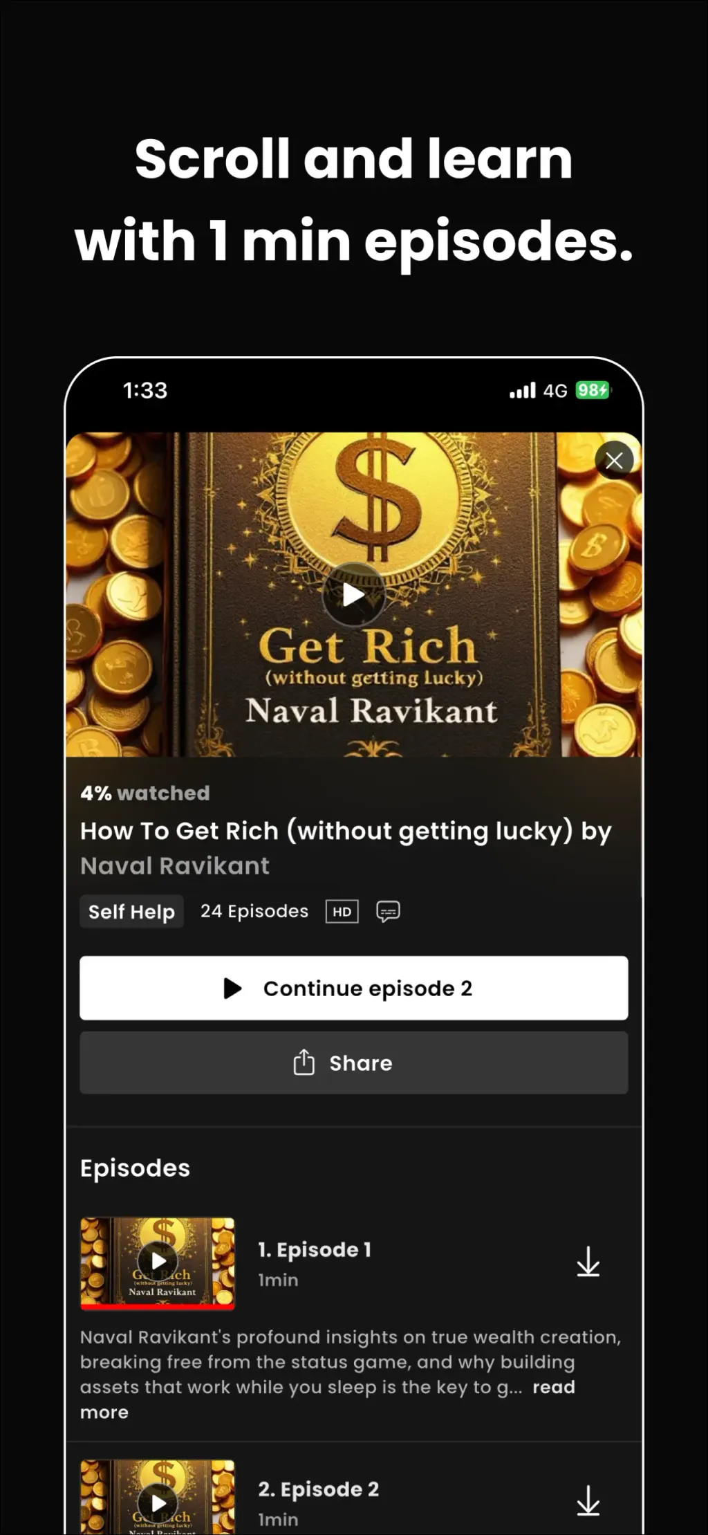Booktok: Watch Books Explained App Store screenshot 5