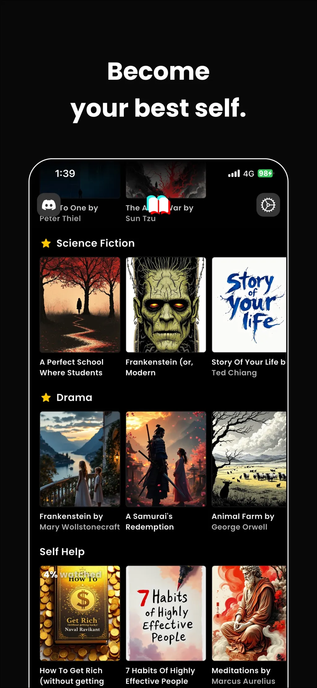 Booktok: Watch Books Explained App Store screenshot 6