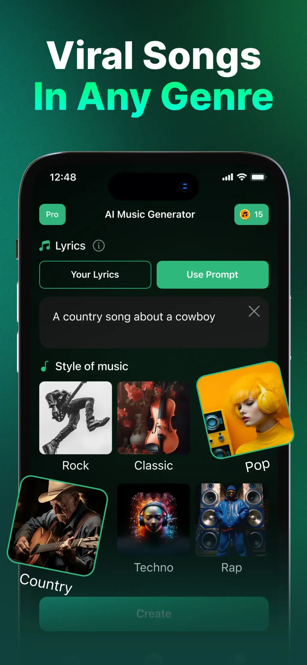 AI Song: AI Music Generator screenshot 1