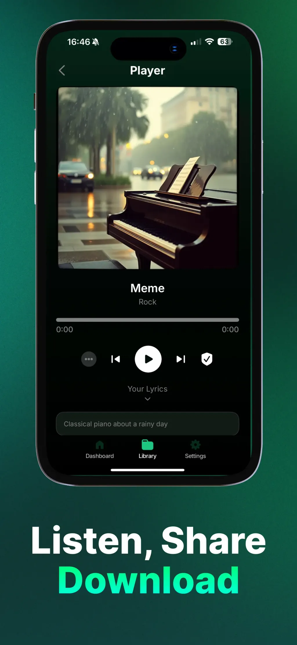 AI Song: AI Music Generator App Store screenshot 8