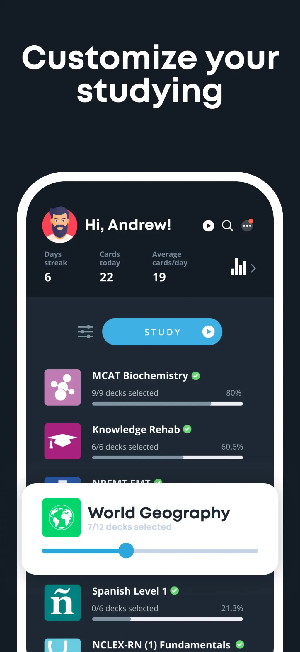 Brainscape - Study Flashcards screenshot 2