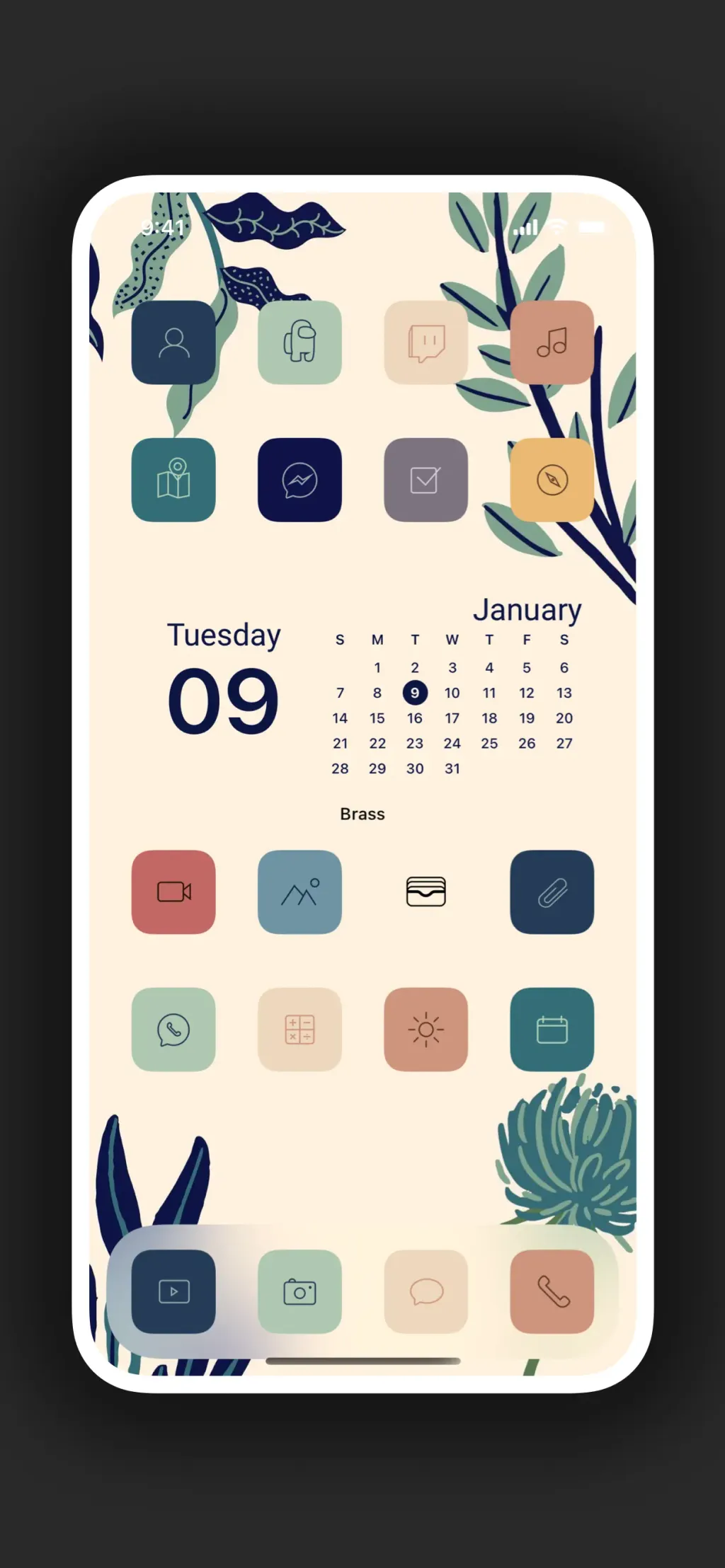 Brass - Icon Themes & Widgets App Store screenshot 8