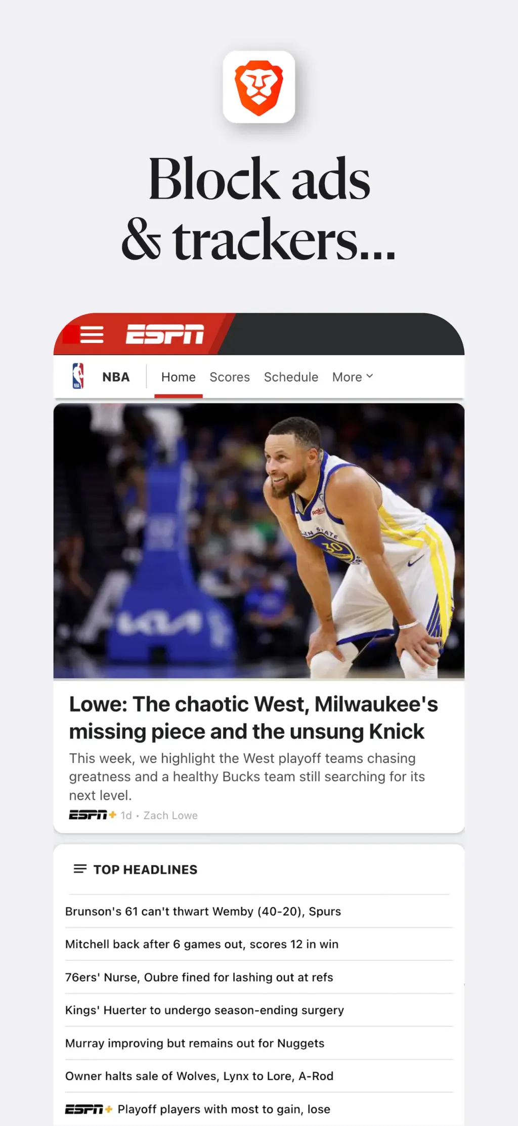 Brave Browser & Search Engine screenshot 1