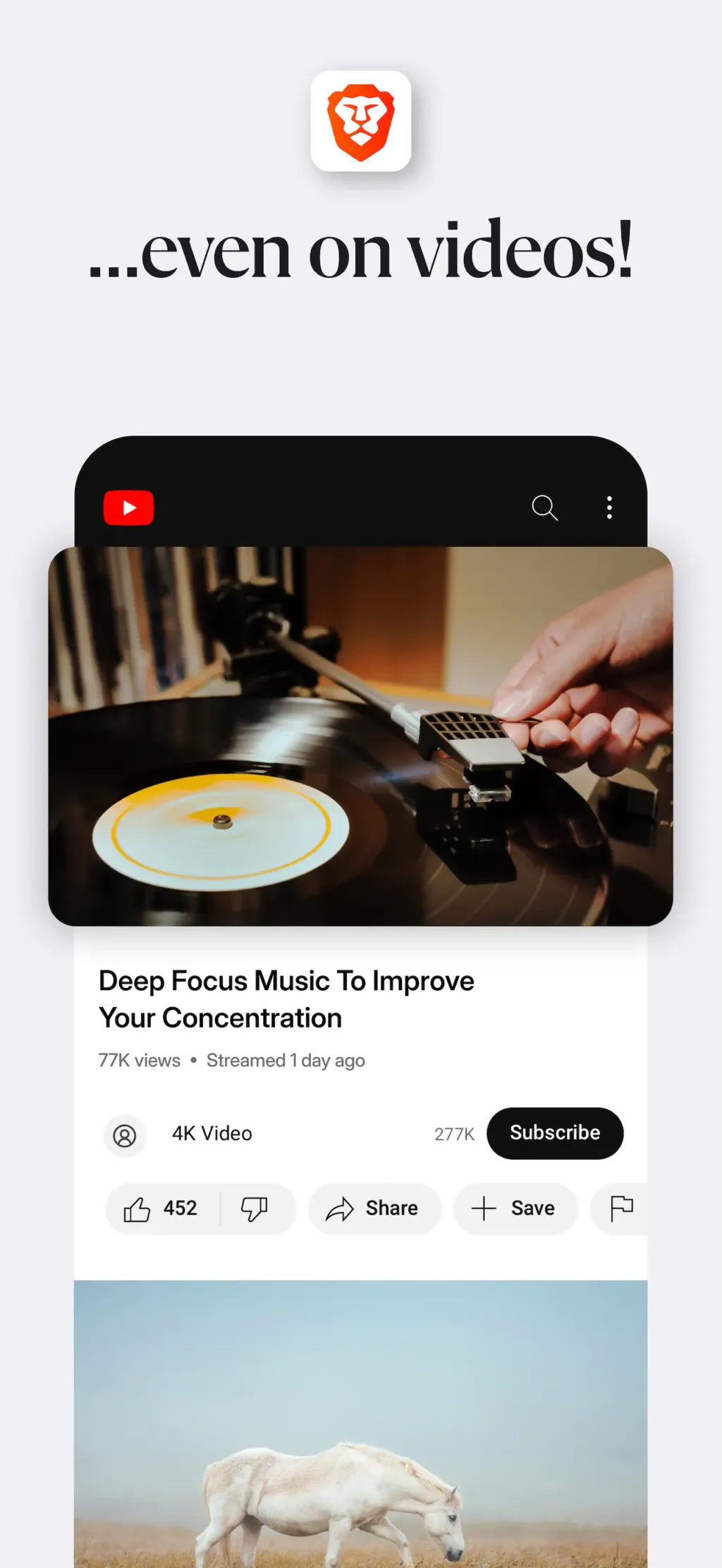 Brave Browser & Search Engine App Store screenshot 3