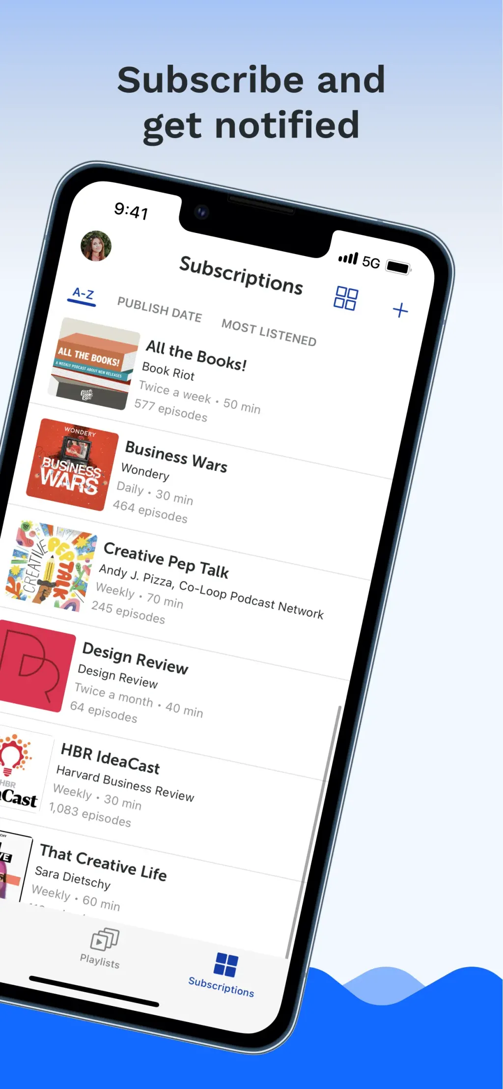 Breaker—The social podcast app App Store screenshot 5
