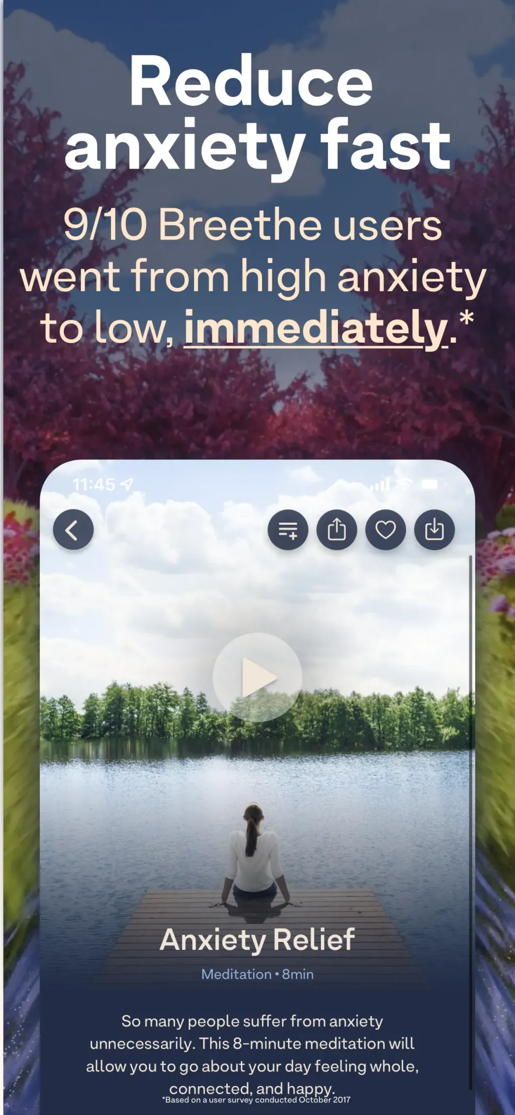 Breethe: Sleep & Meditation App Store screenshot 5