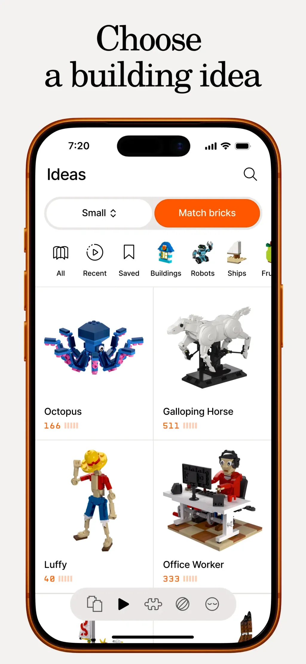 Brickit App App Store screenshot 4