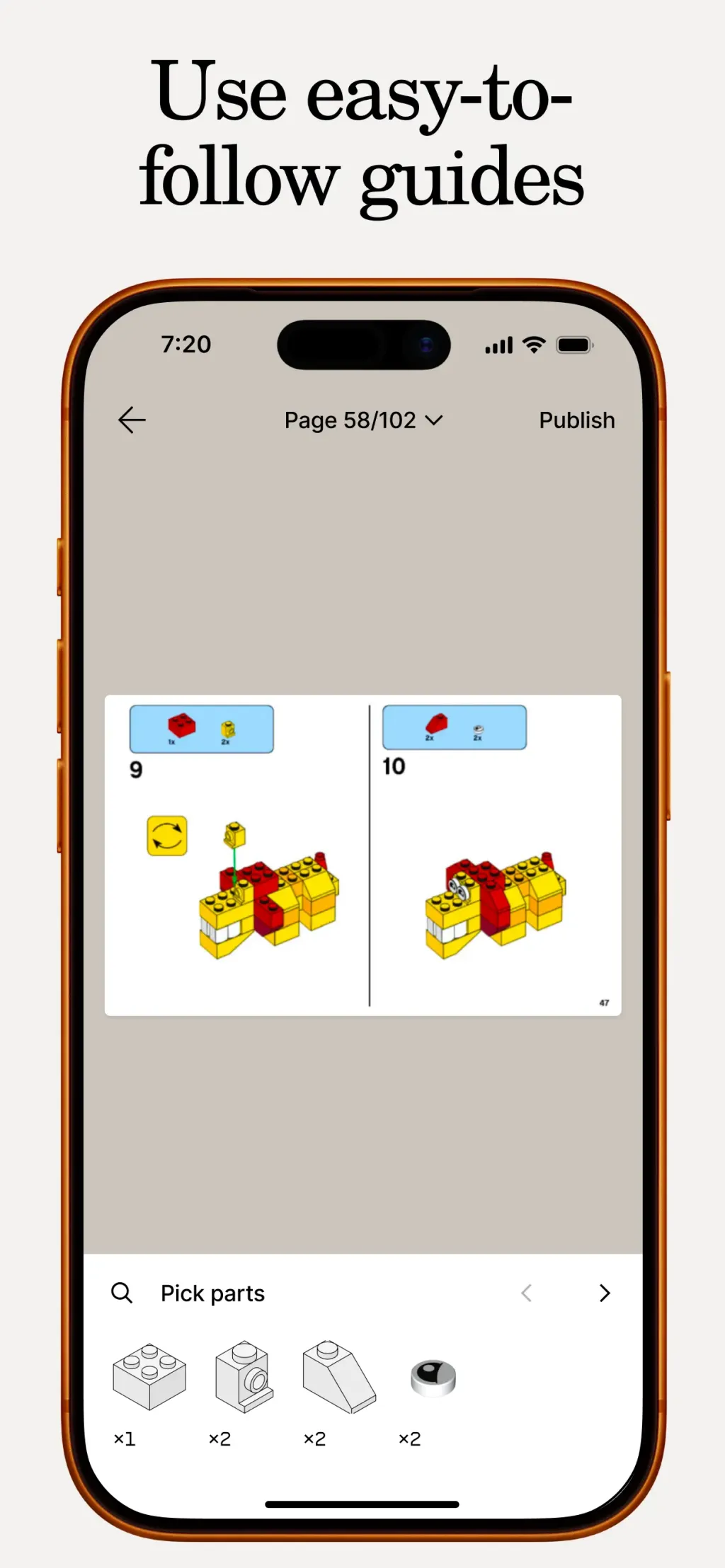 Brickit App App Store screenshot 5