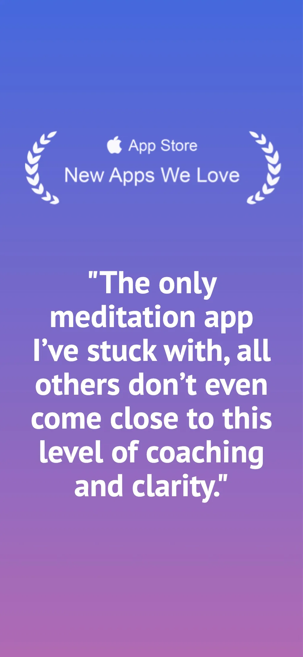 Brightmind Meditation App Store screenshot 1