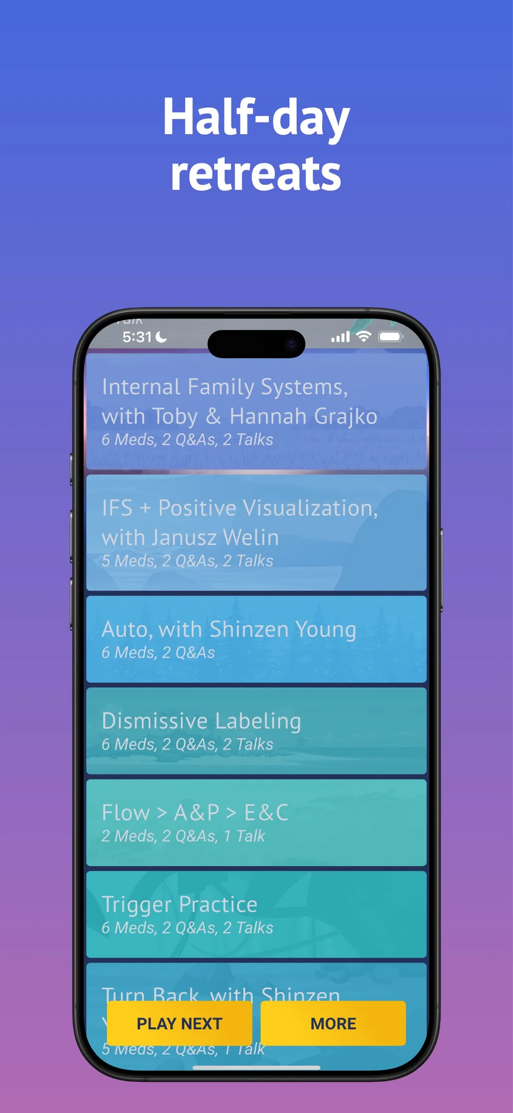 Brightmind Meditation App Store screenshot 8