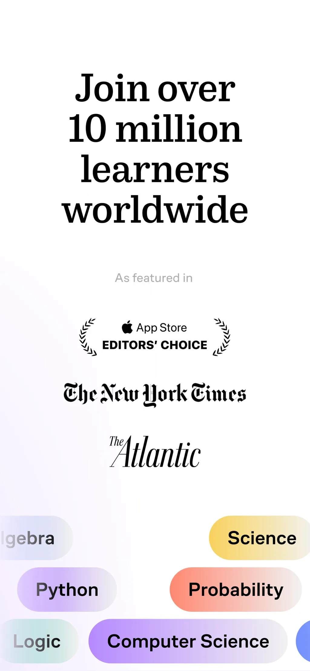 Brilliant: Learn by doing App Store screenshot 8
