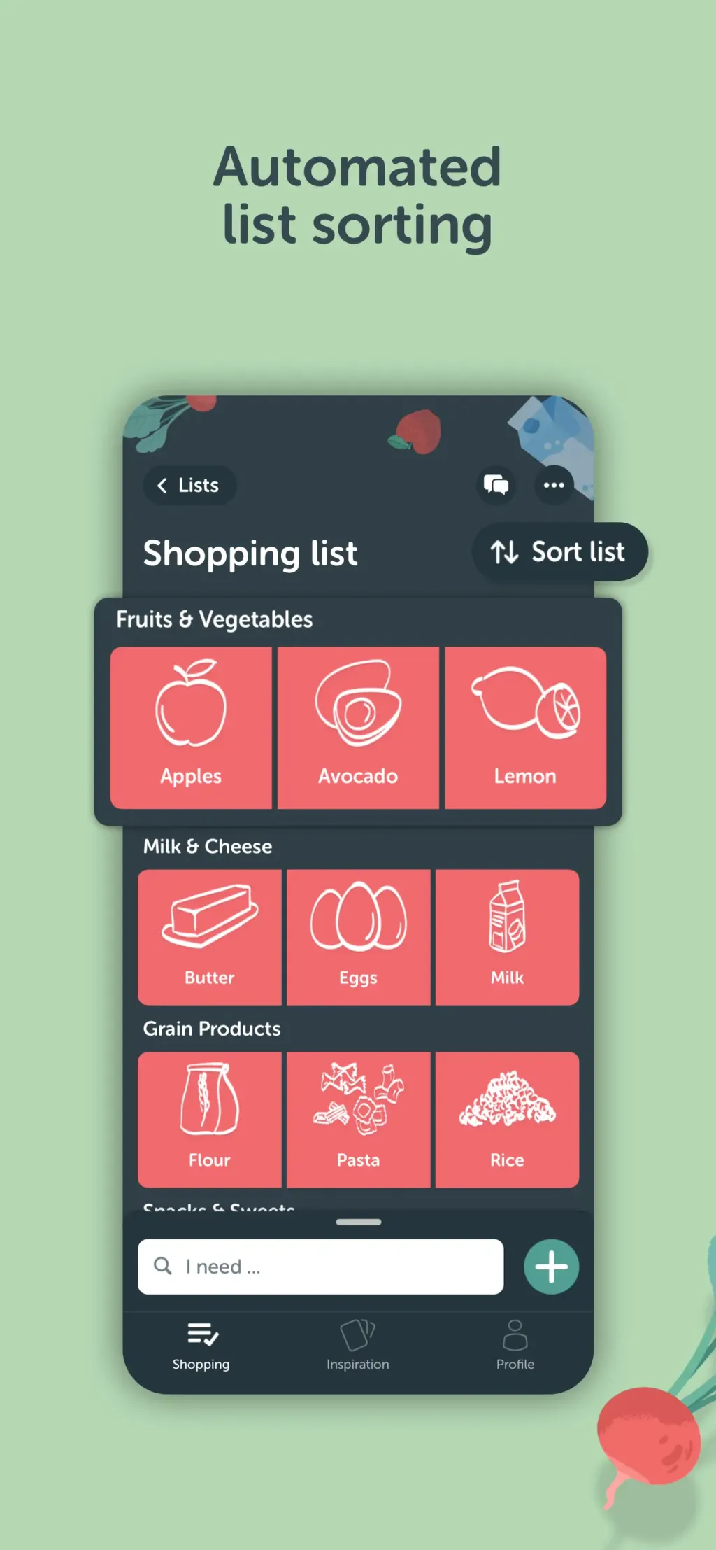 Bring! Shopping List & Recipes App Store screenshot 4