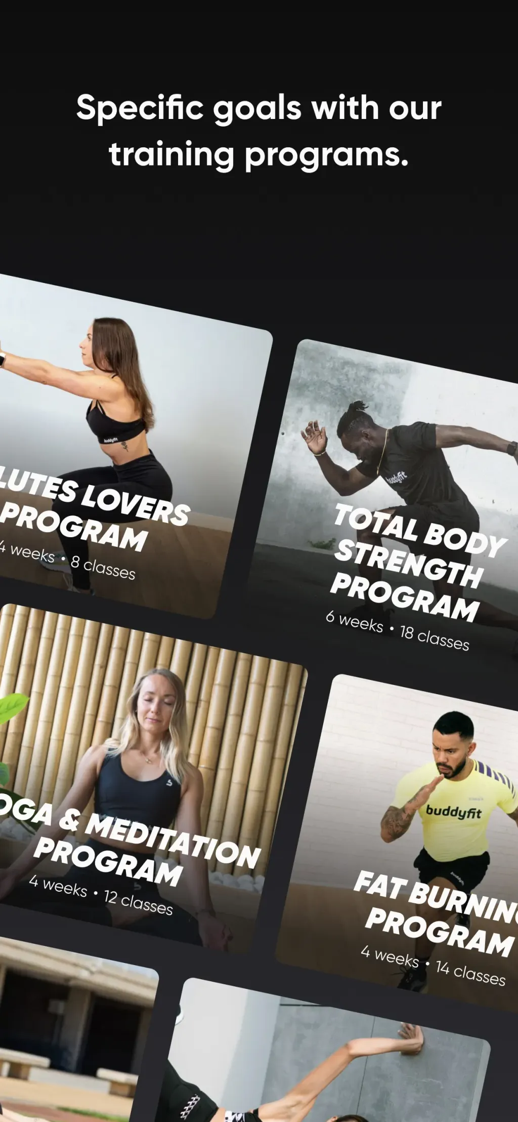 Buddyfit: Exercise at Home screenshot 1