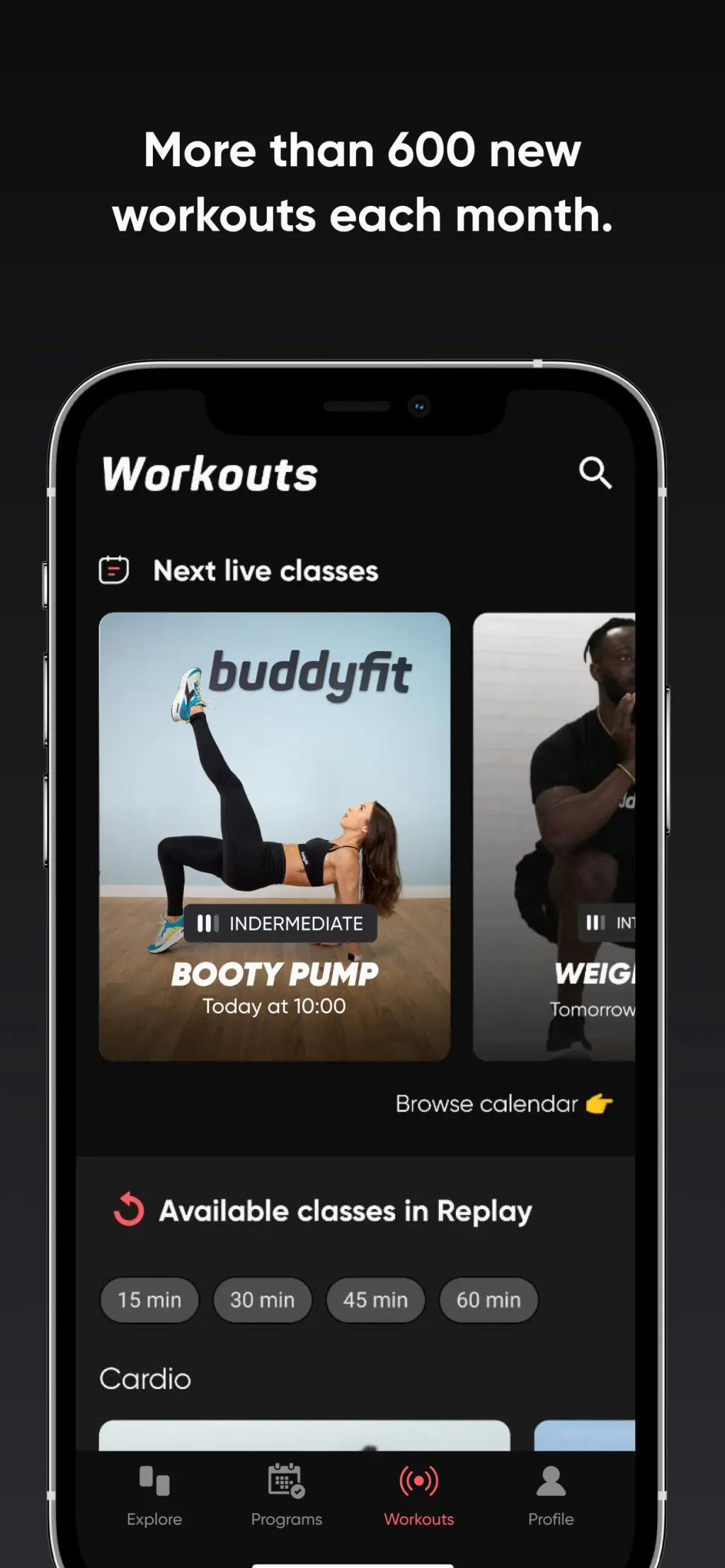 Buddyfit: Exercise at Home App Store screenshot 5