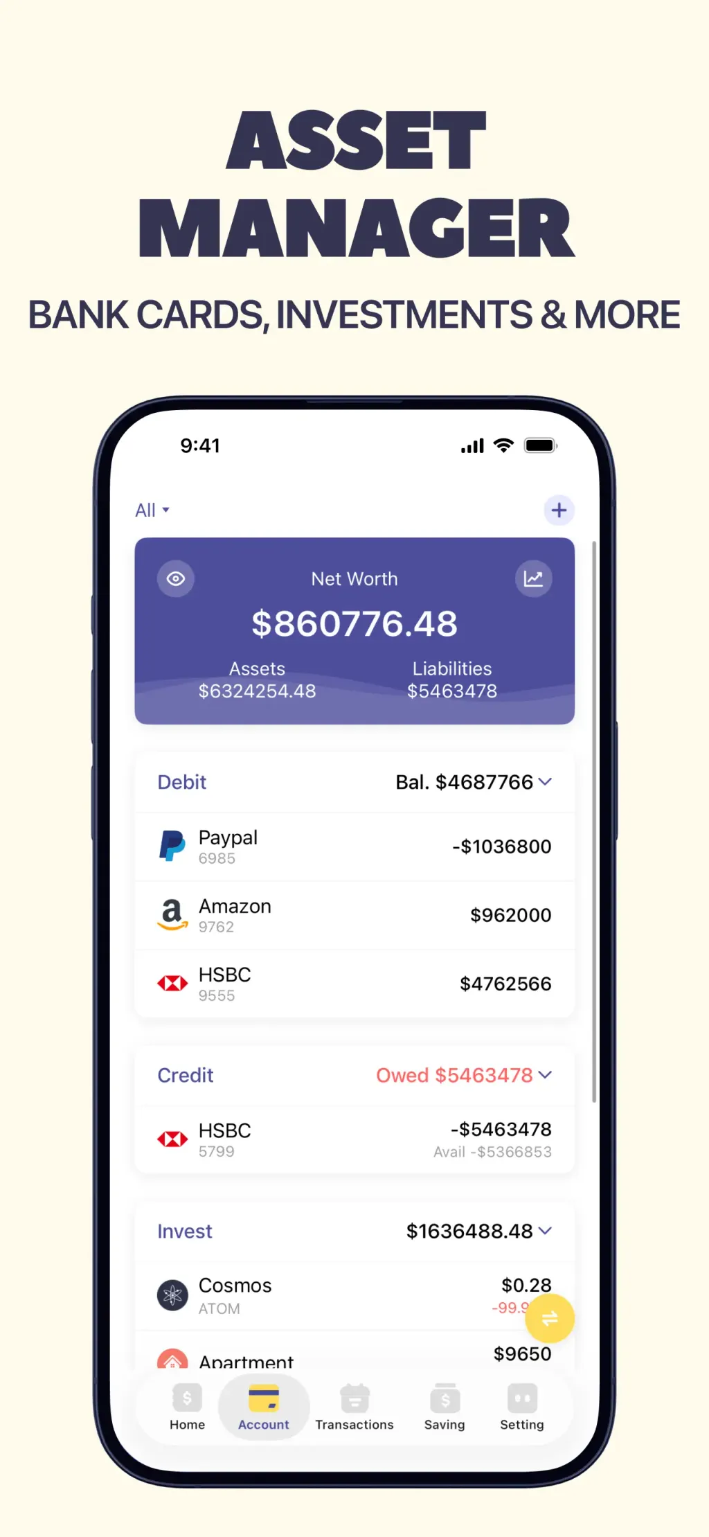 Budget app - spending tracker App Store screenshot 7