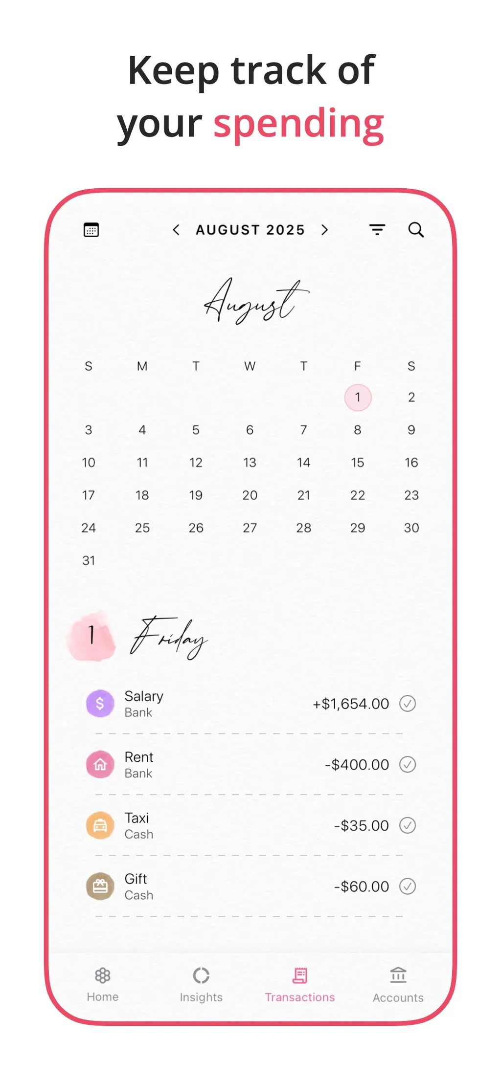 Budget Planner App - Fleur App Store screenshot 6