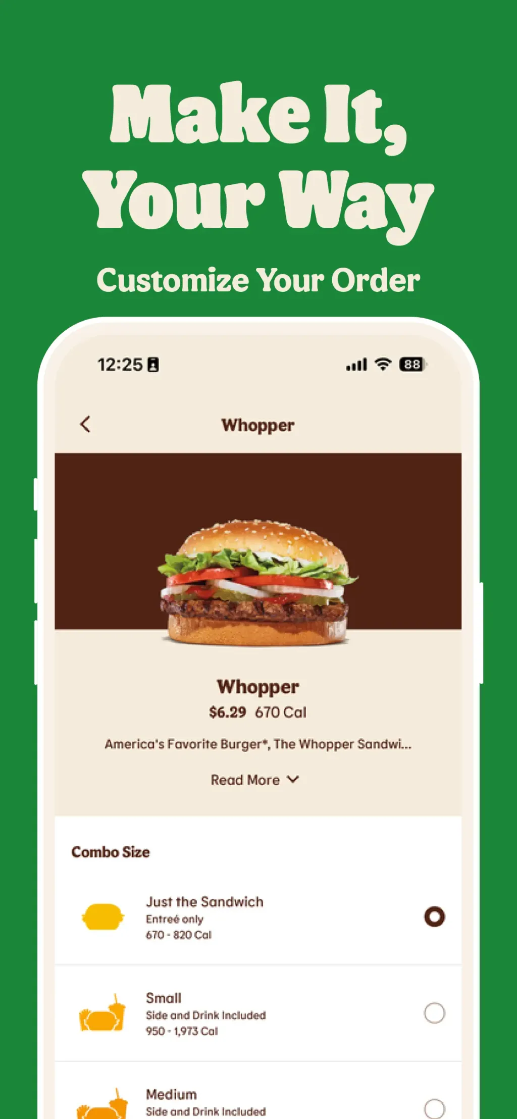 BURGER KING® App screenshot 3