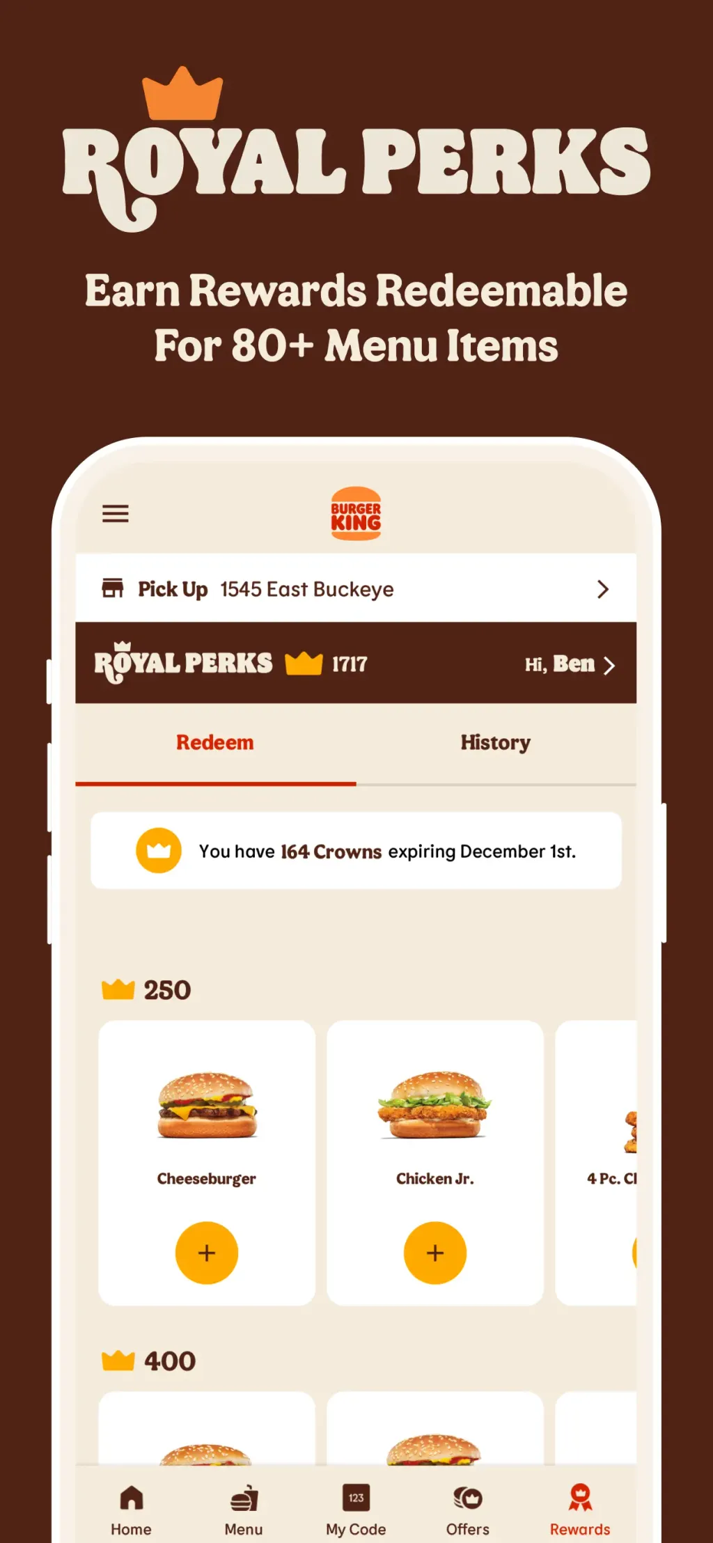 BURGER KING® App screenshot 4