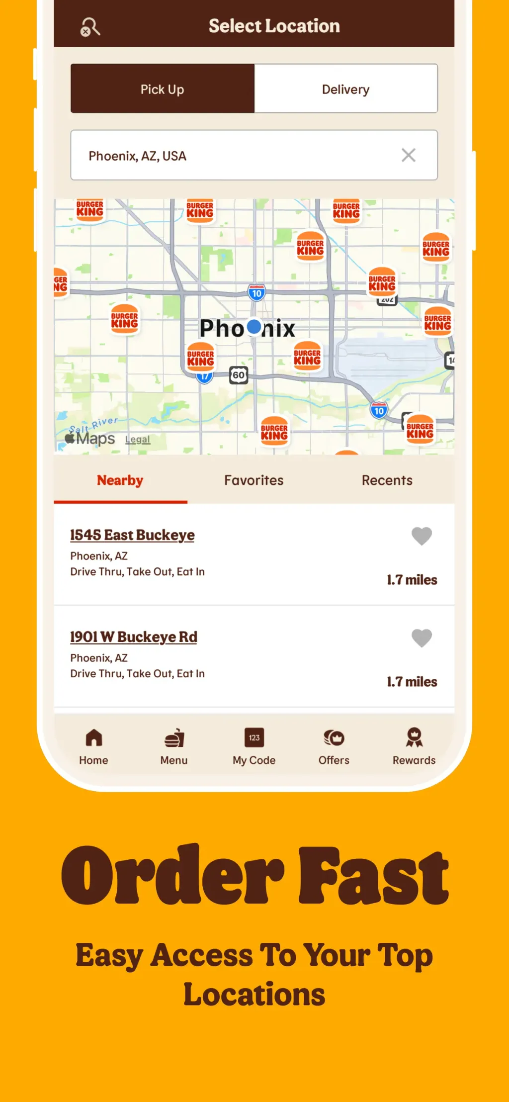 BURGER KING® App App Store screenshot 7
