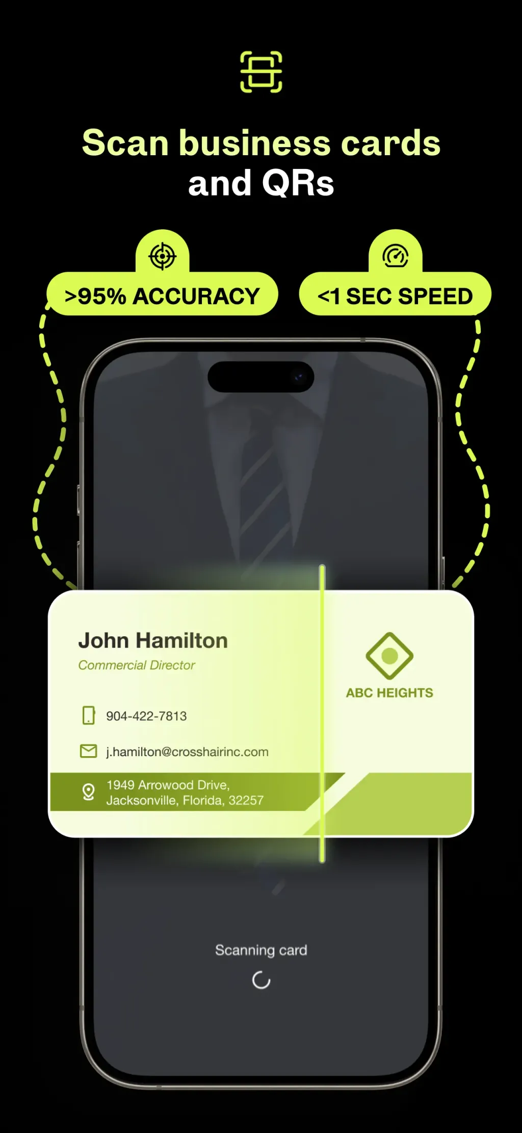 Covve - Business Card Scanner screenshot 2