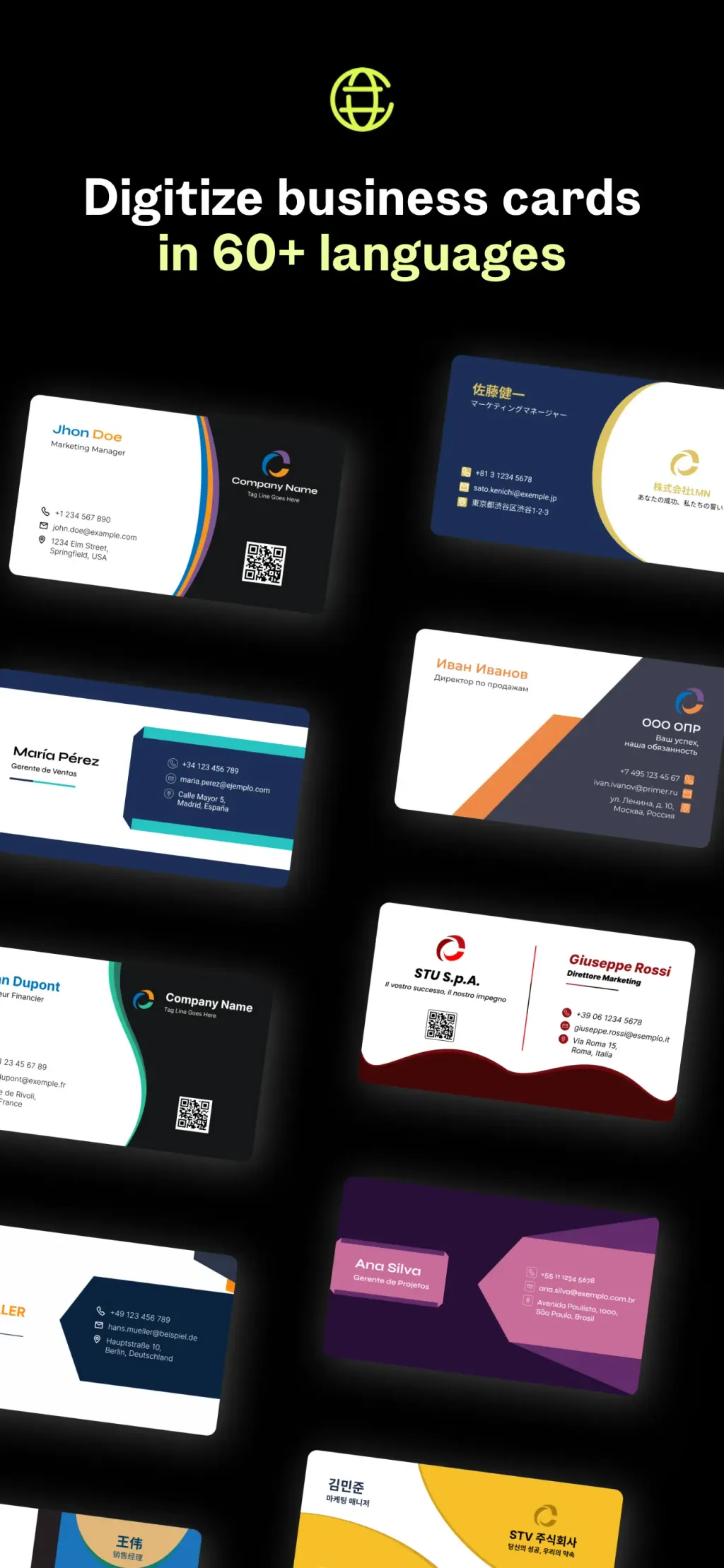 Covve - Business Card Scanner App Store screenshot 10