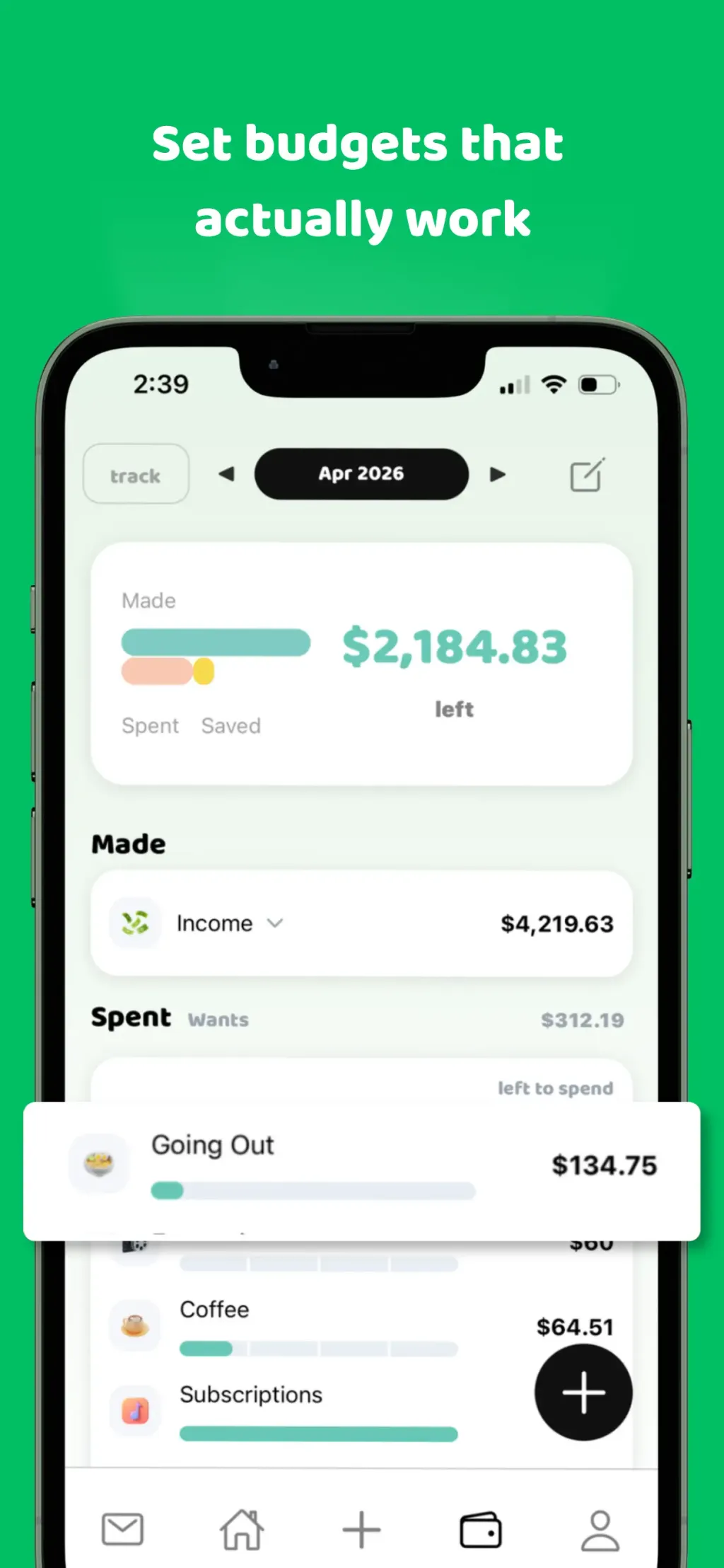 BuyBye - Budget Planner screenshot 2