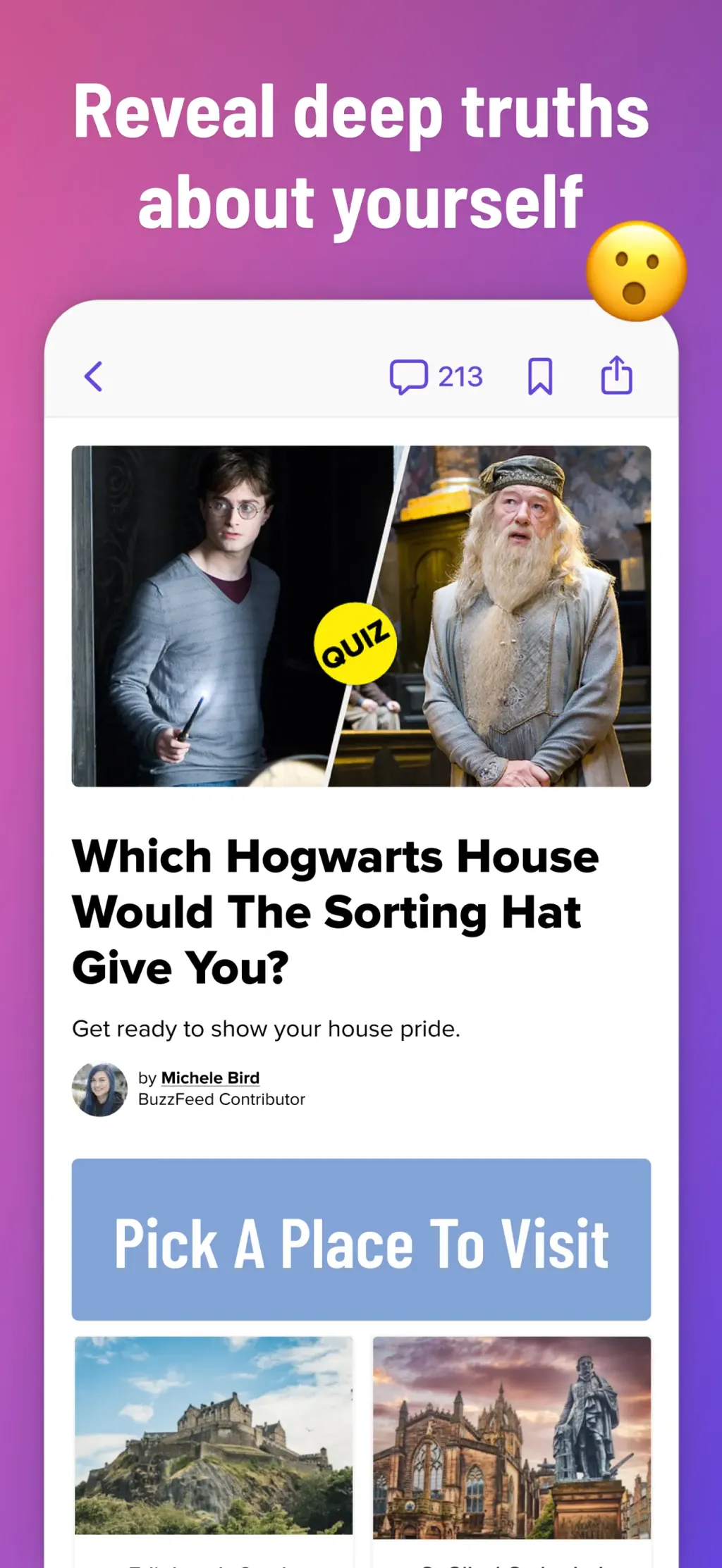 BuzzFeed - Quiz, Trivia & News screenshot 1