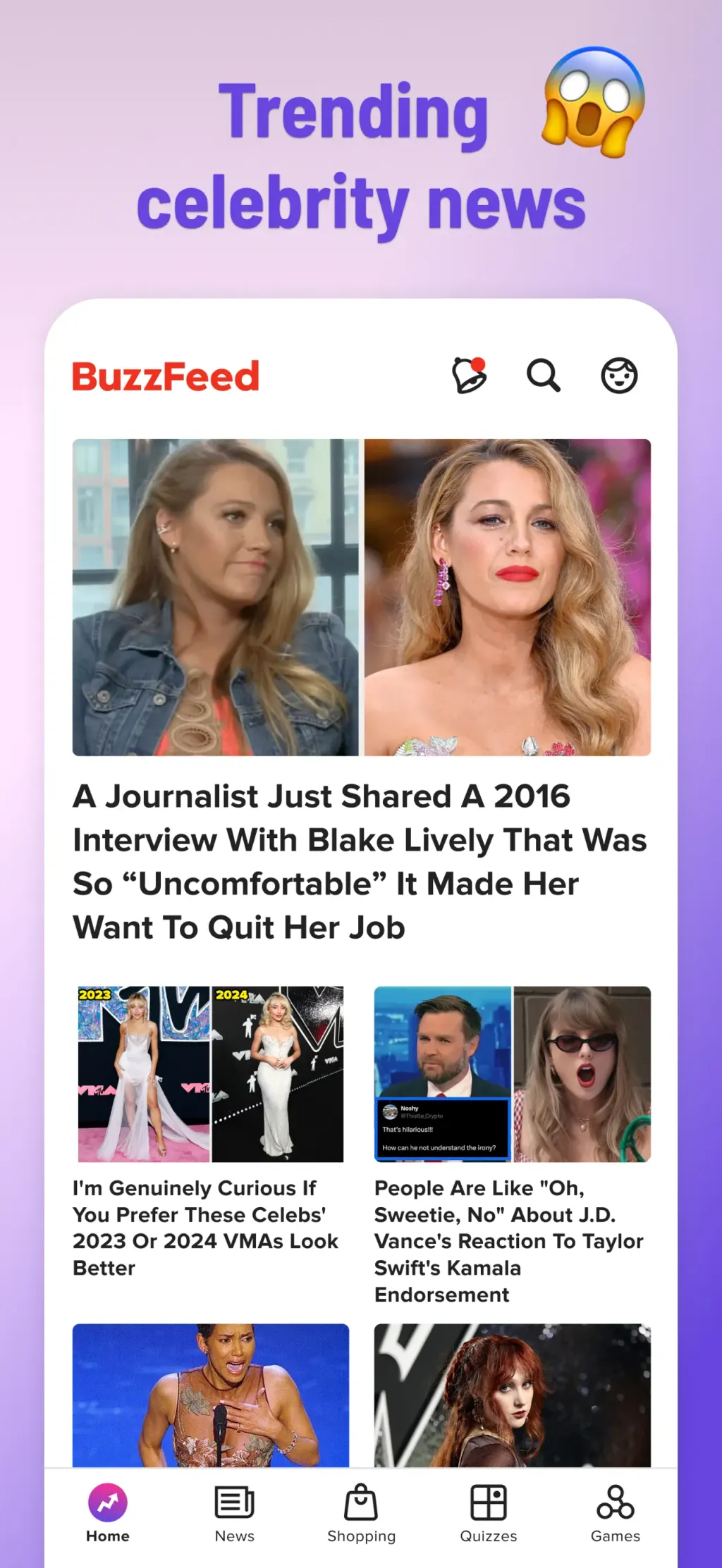 BuzzFeed - Quiz, Trivia & News App Store screenshot 4