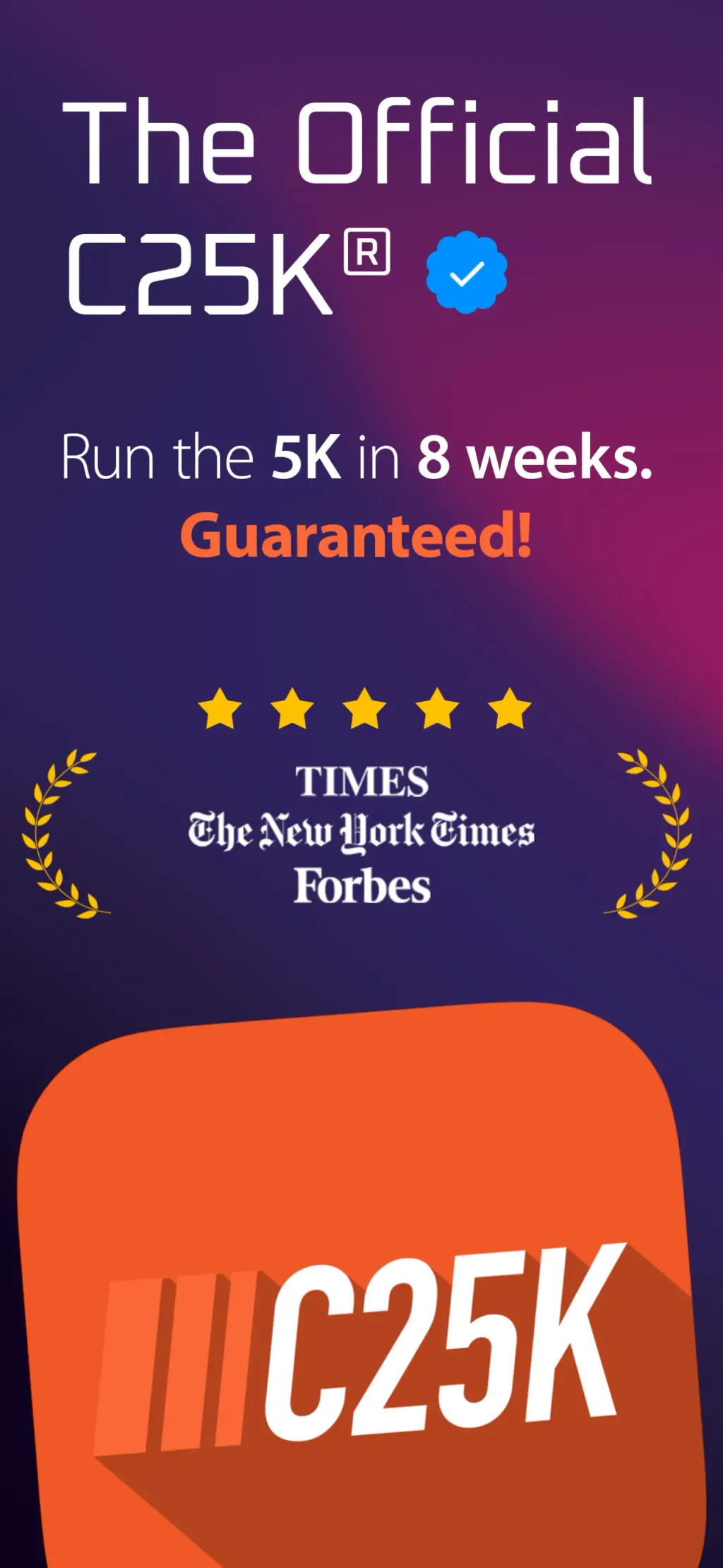 C25K® 5K Running Coach & Map screenshot 1