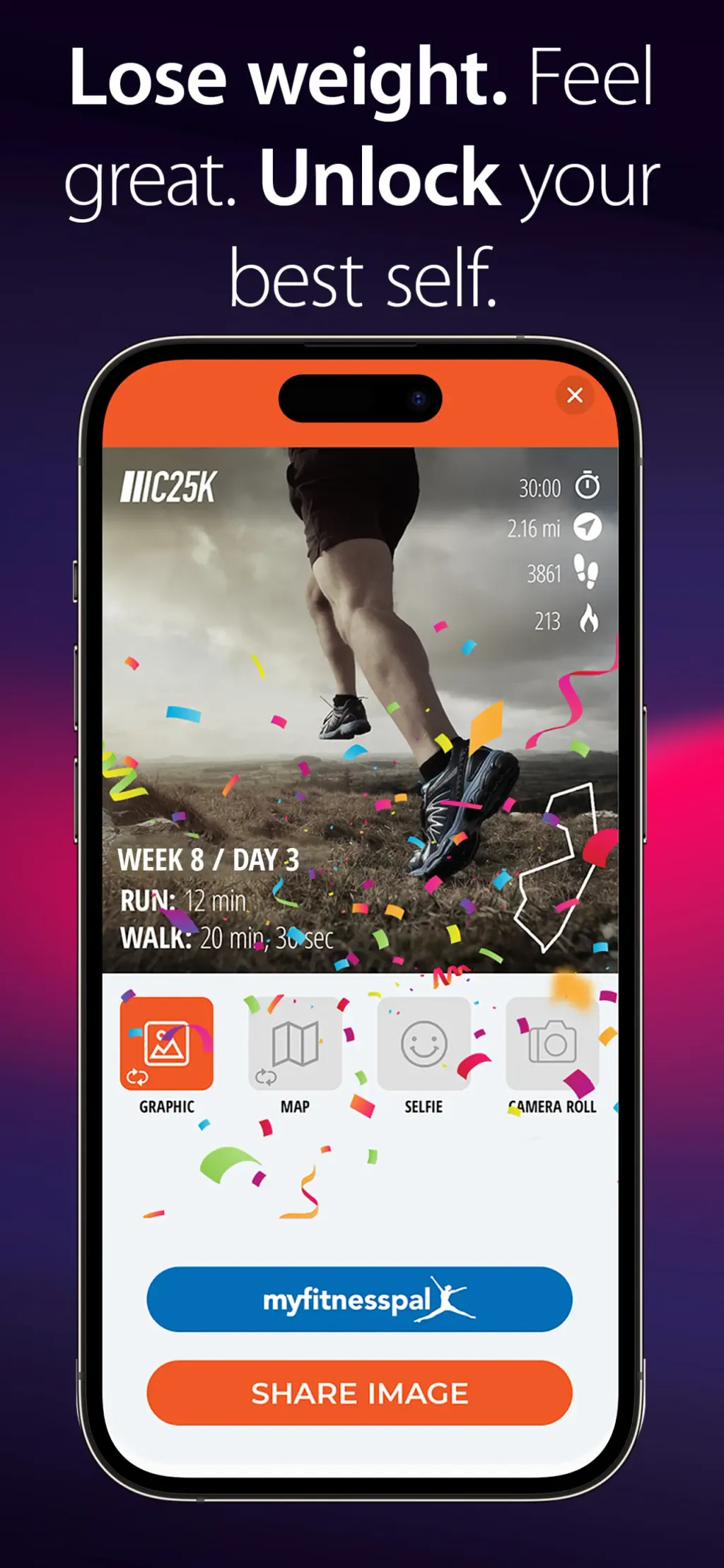 C25K® 5K Running Coach & Map screenshot 2