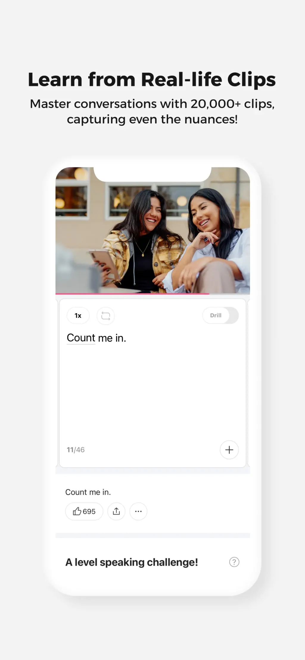 Cake - Learn English & Korean App Store screenshot 3