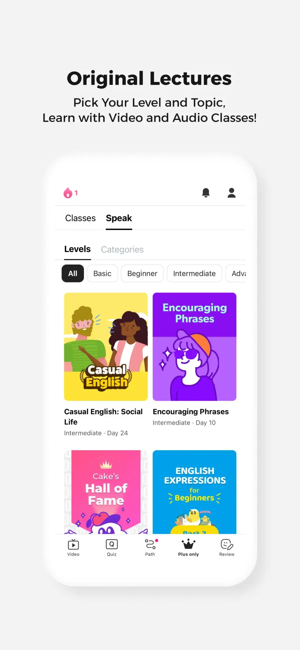 Cake - Learn English & Korean App Store screenshot 8