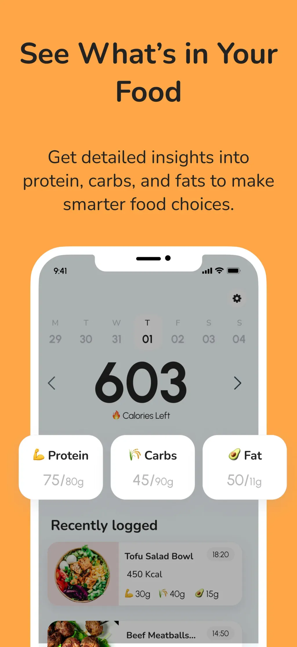 CalCountAI: Calorie Tracking App Store screenshot 3