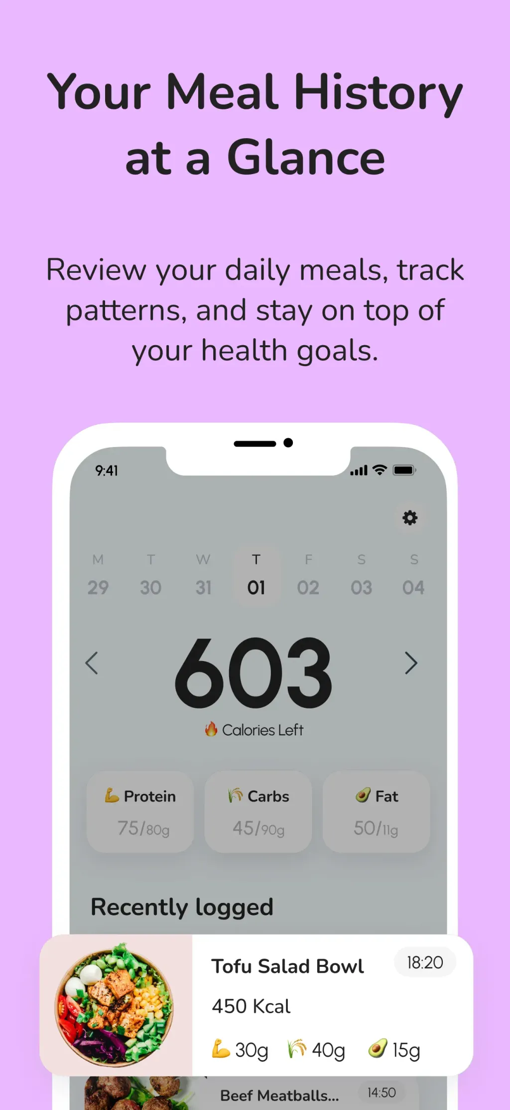 CalCountAI: Calorie Tracking App Store screenshot 4