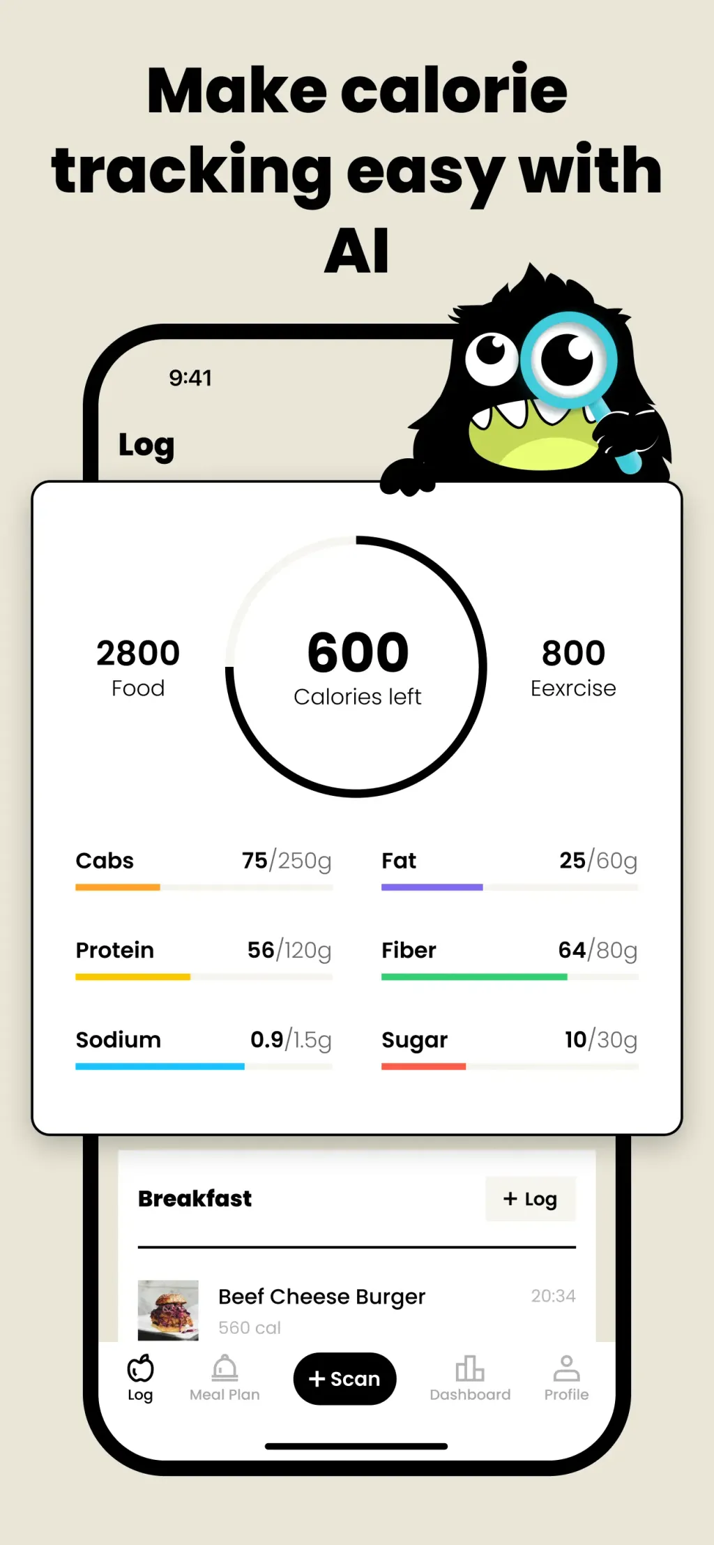CalDiet - Food Analysis Pal App Store screenshot 3