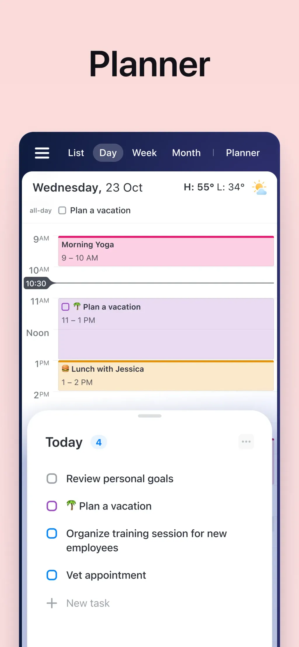 Calendars: Schedule Planner screenshot 3