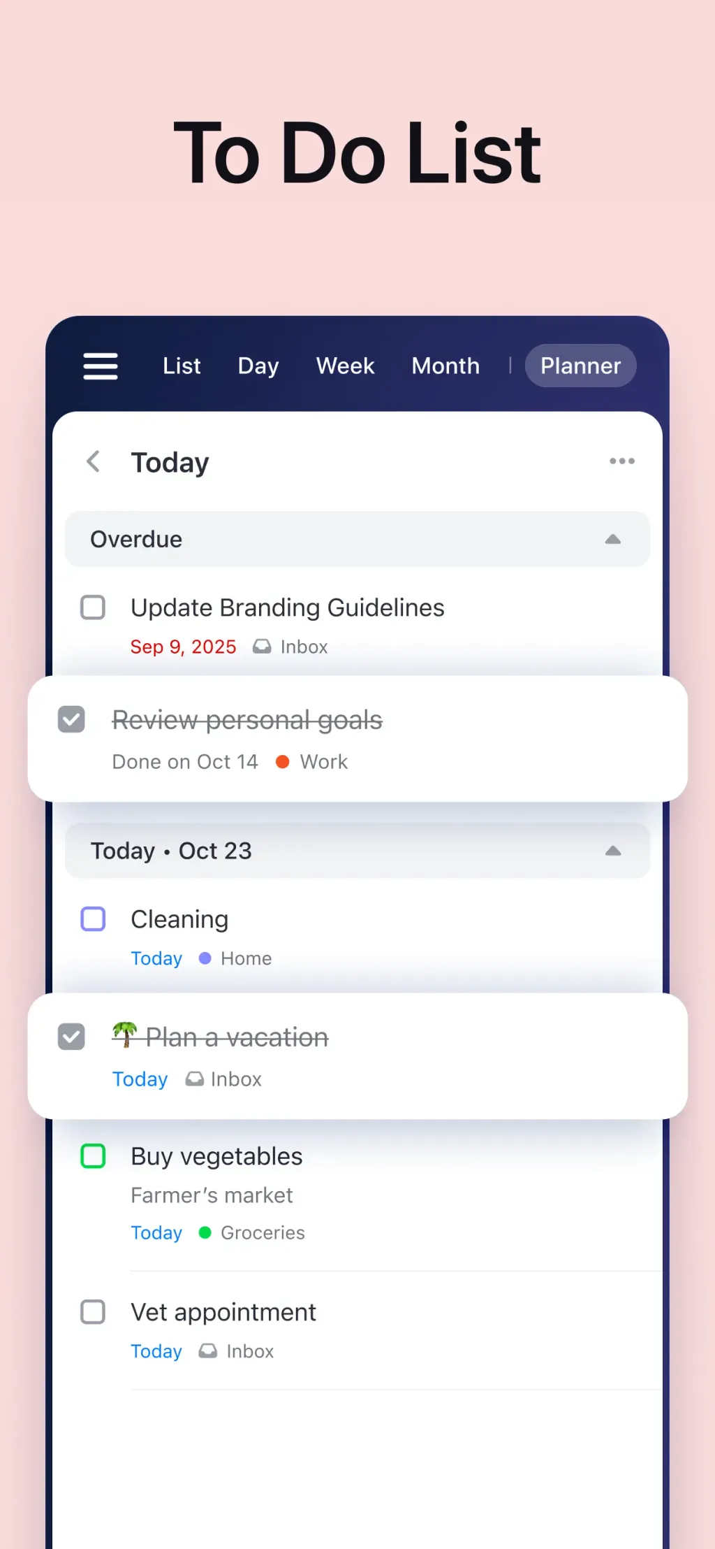 Calendars: Schedule Planner screenshot 3
