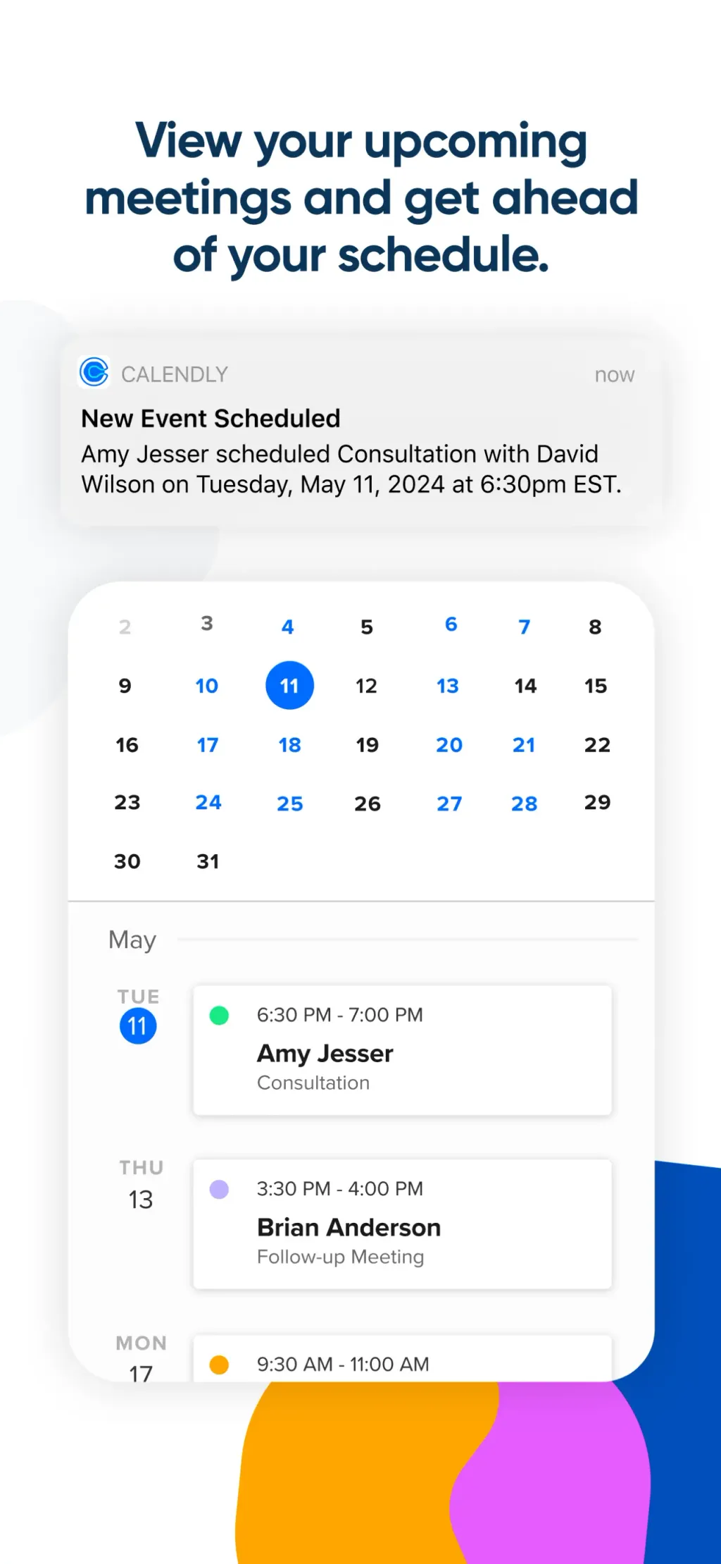 Calendly Mobile App Store screenshot 6