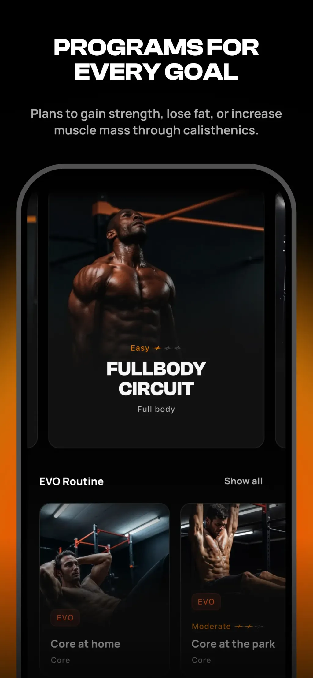 Calisteniapp: Fit & Strong screenshot 2