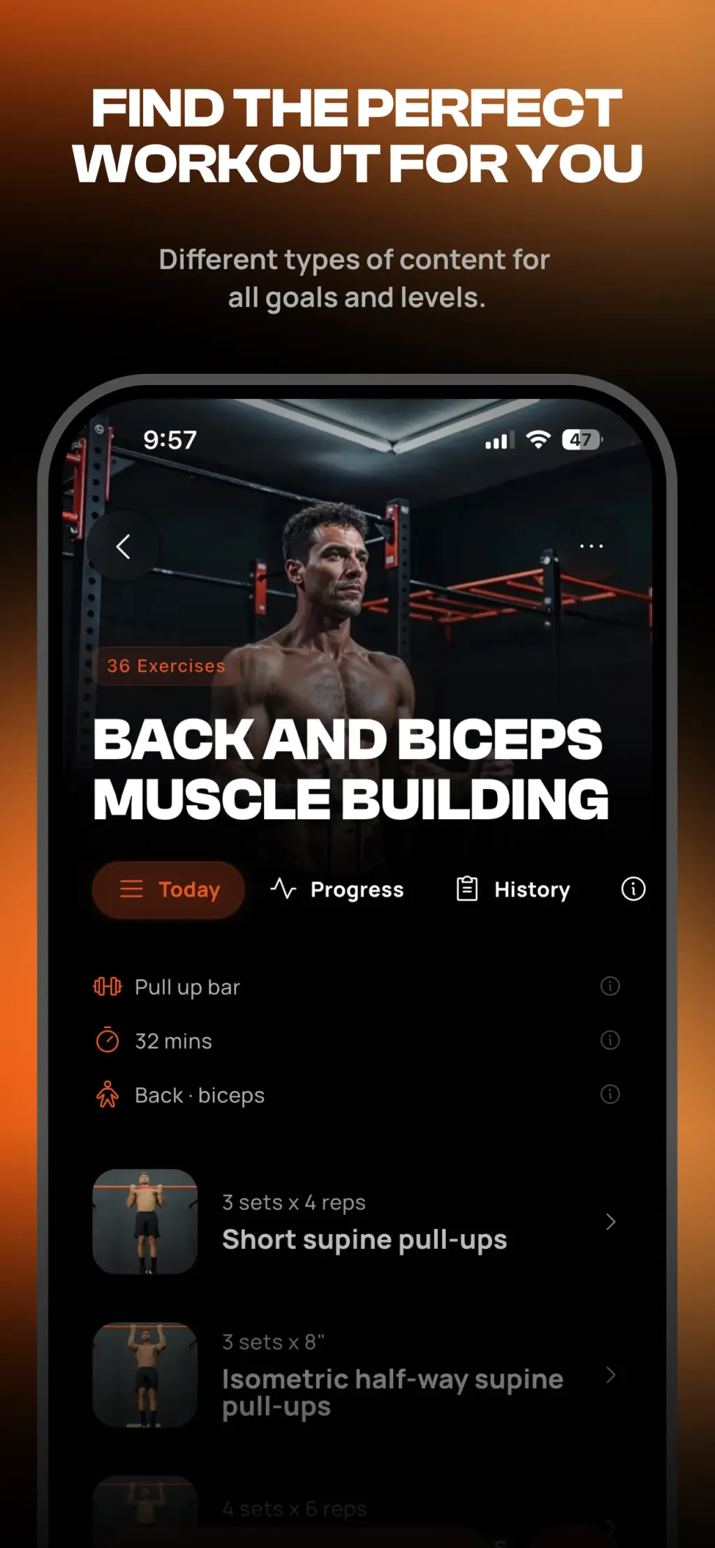 Calisteniapp: Fit & Strong screenshot 2