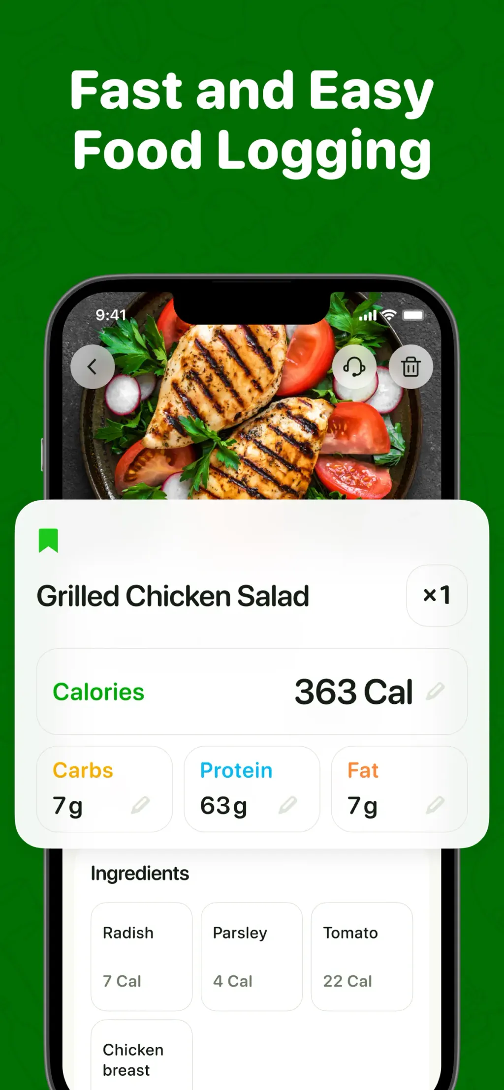 Calo: AI Food Calorie Counter screenshot 1