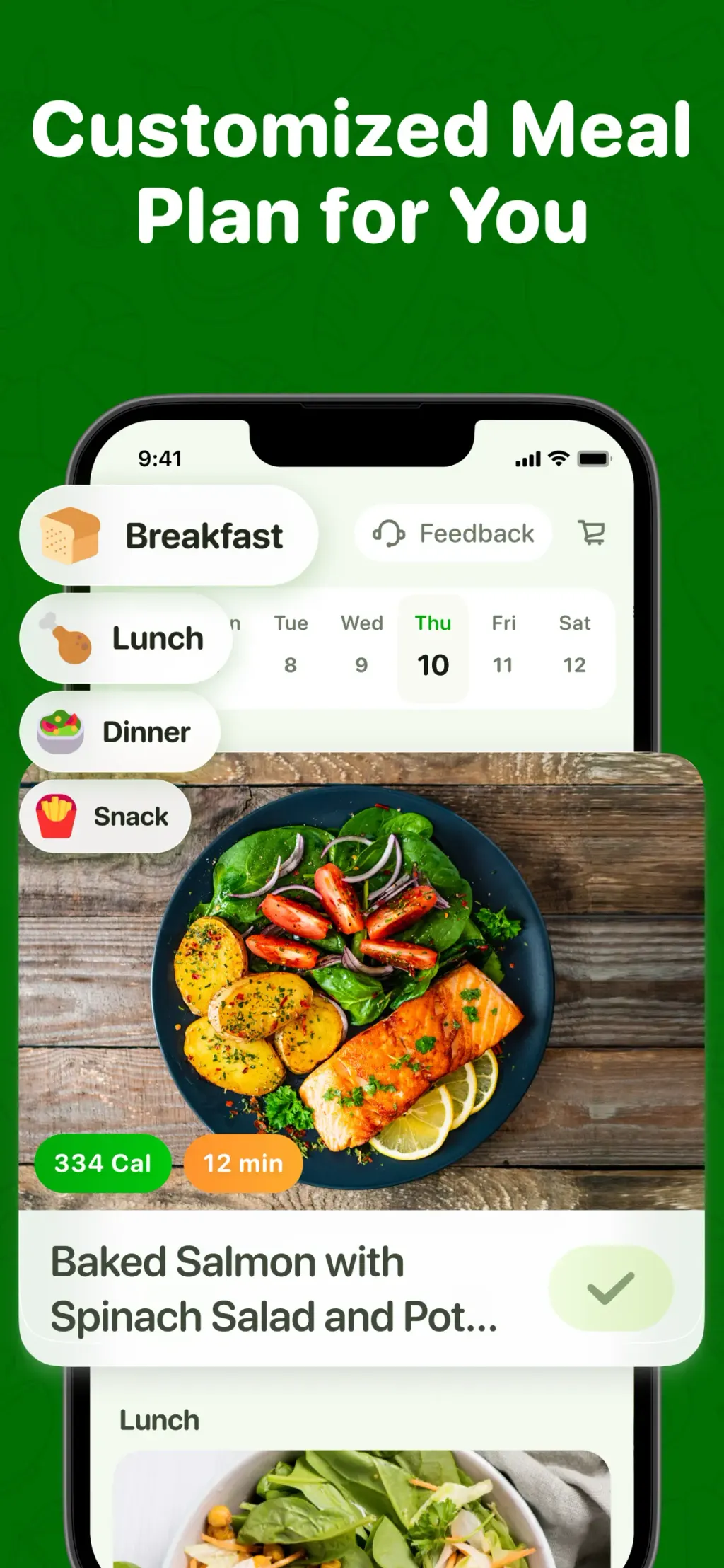Calo: AI Food Calorie Counter App Store screenshot 6