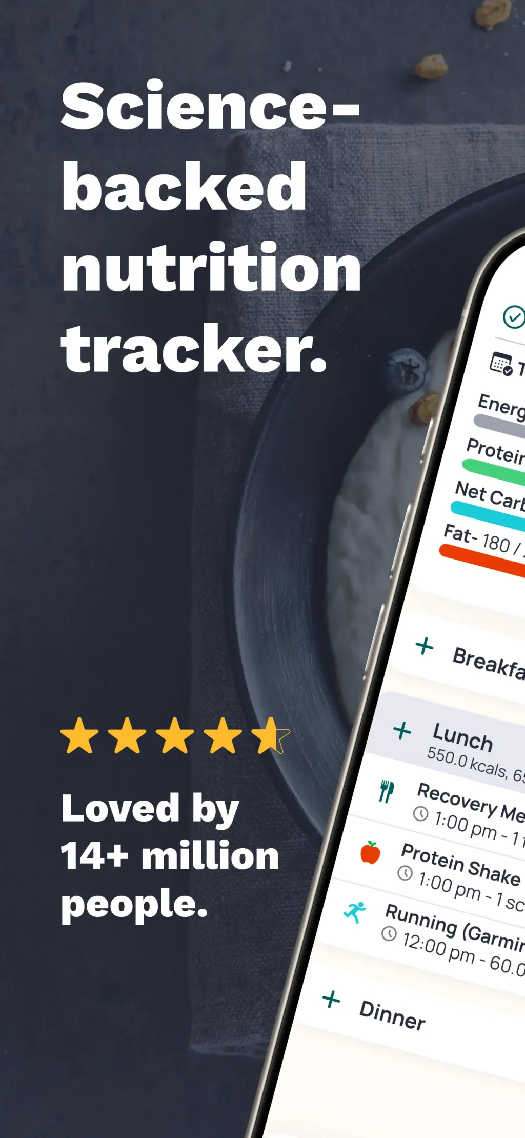 Cronometer: Calorie Counter App Store screenshot 1