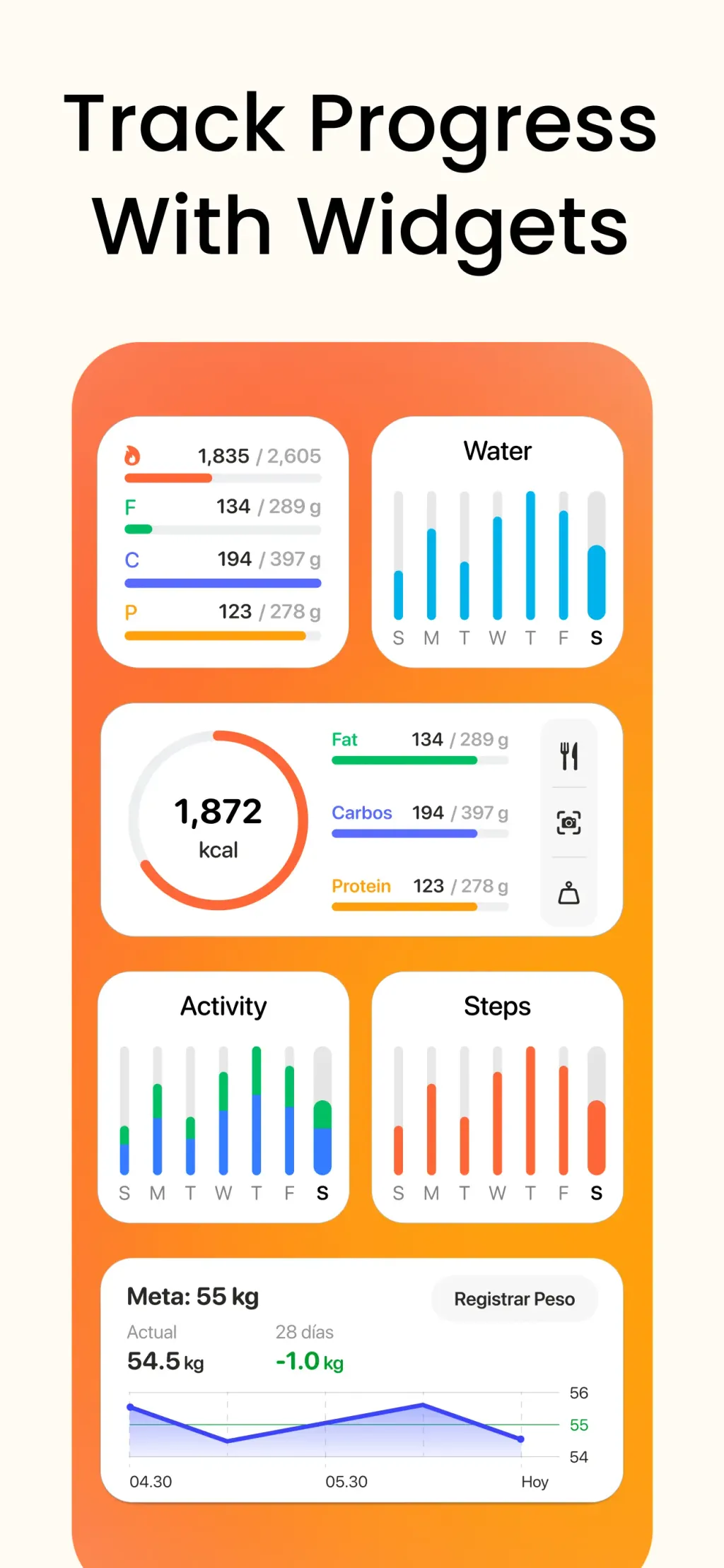 Calorie Counter & Food Tracker App Store screenshot 2