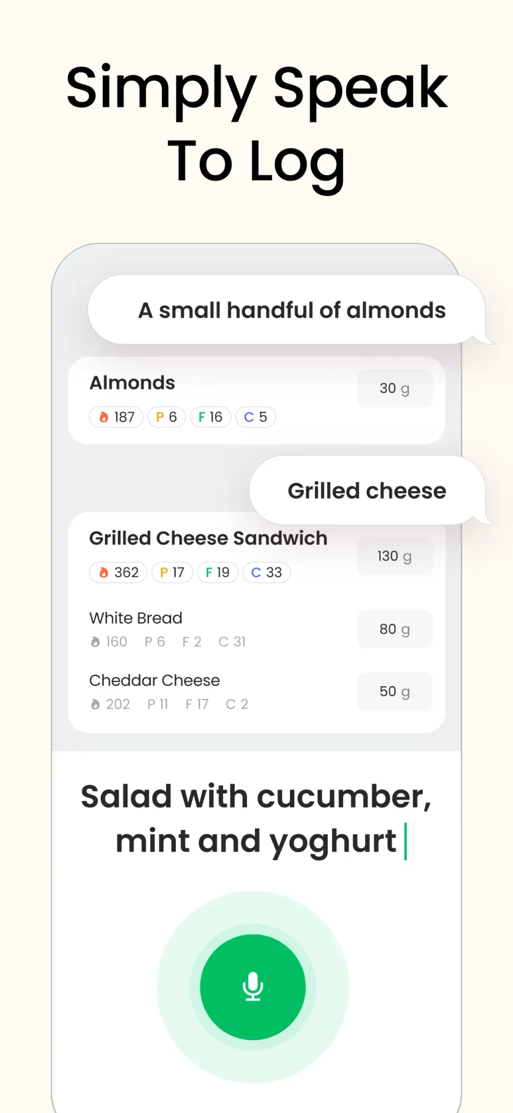 Calorie Counter & Food Tracker App Store screenshot 6